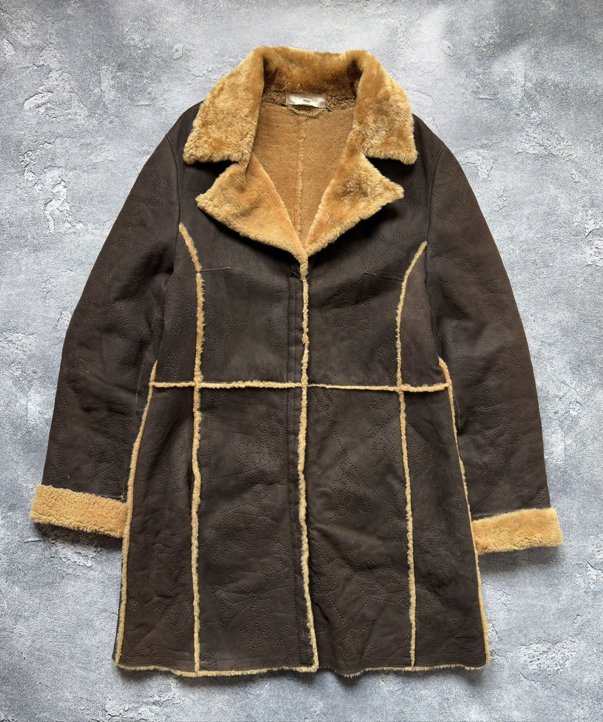 Escada Vintage Escada Luxury Shearling Lambskin Leather Coat Jacket Size M / US 6-8 / IT 42-44 - 1 Thumbnail