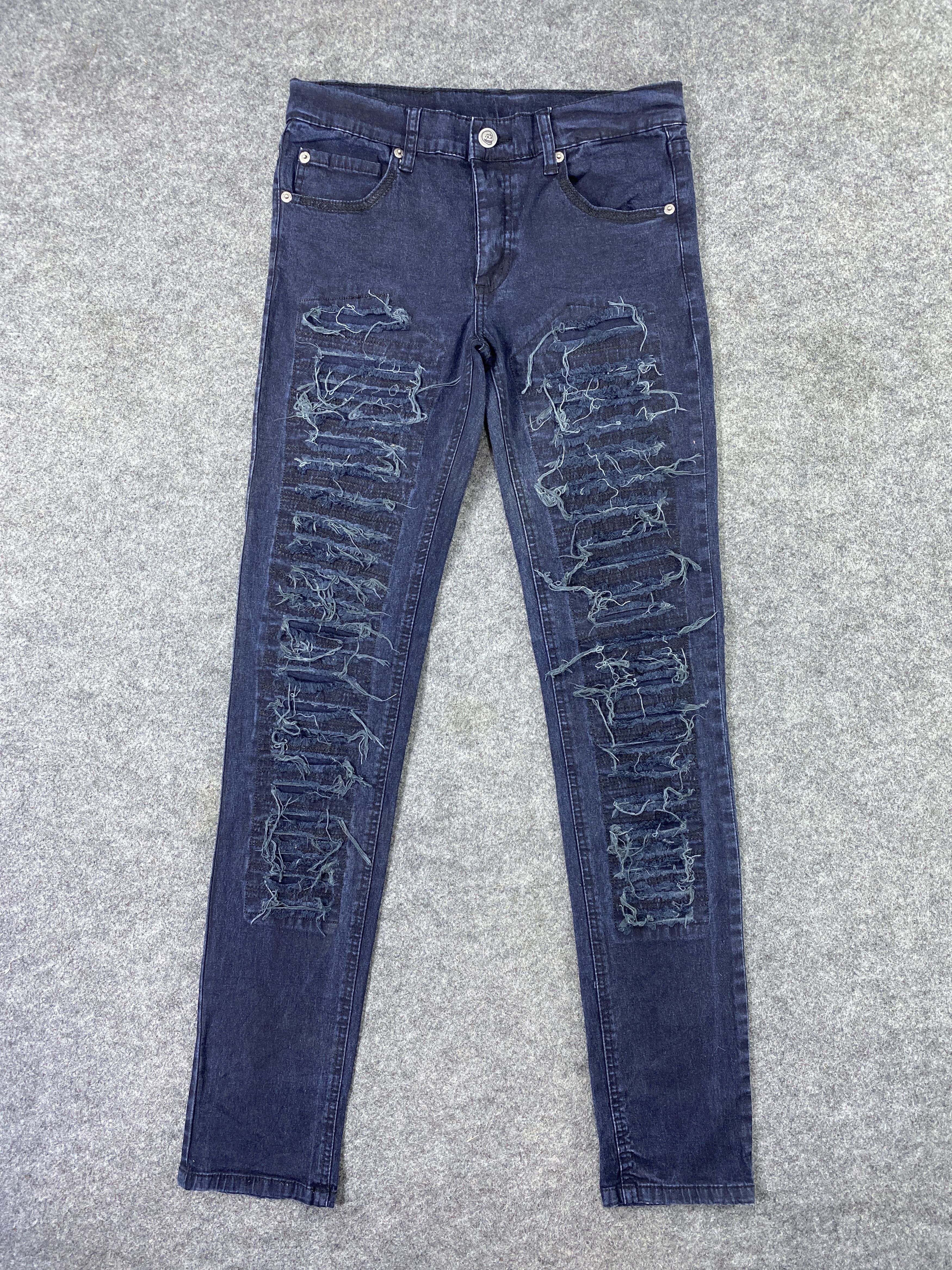 Cheap Monday Cheap Monday Japan Punk Stretchable Skinny Jeans -J1102 Size 28" / US 6 / IT 42 - 1 Thumbnail
