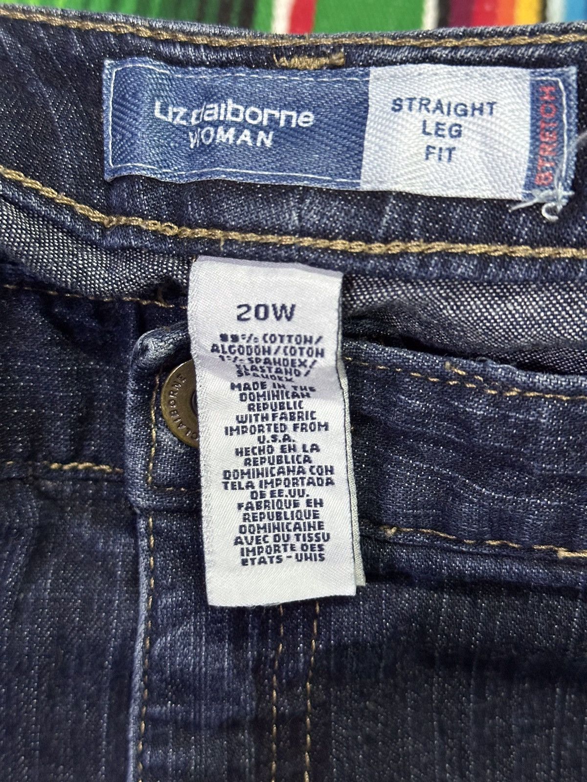 Vintage 💥Liz Clairbone💥 Rare Size Denim Liz Claiborne 💥 Size US 42 / EU 58 - 7 Thumbnail