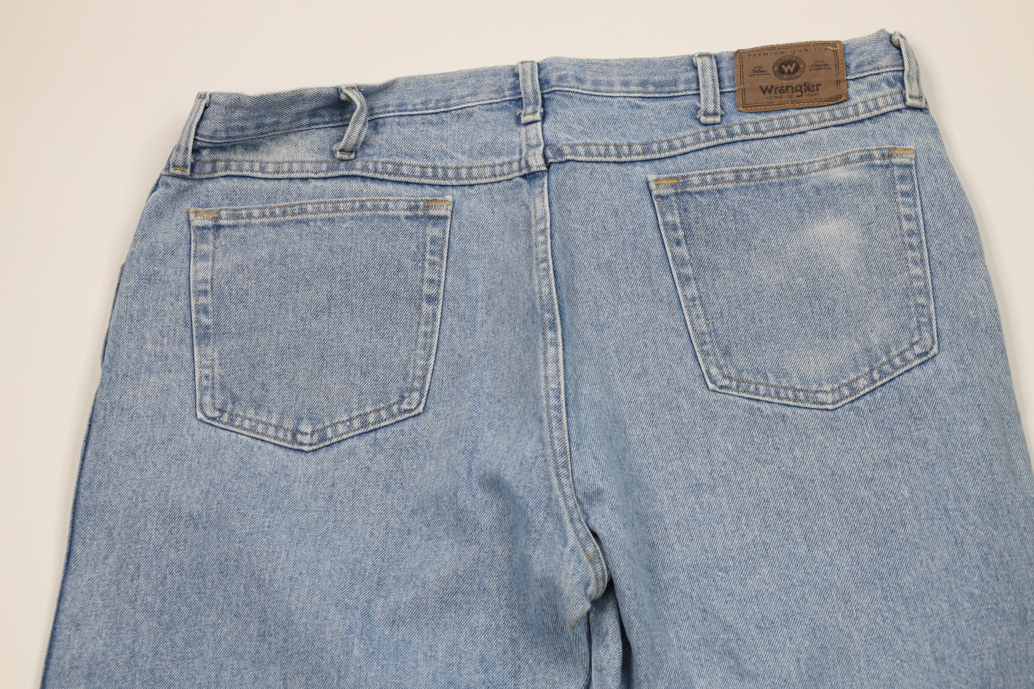 Wrangler Vintage Wrangler Western Straight Leg Denim Jeans Blue Size US 40 / EU 56 - 13 Thumbnail
