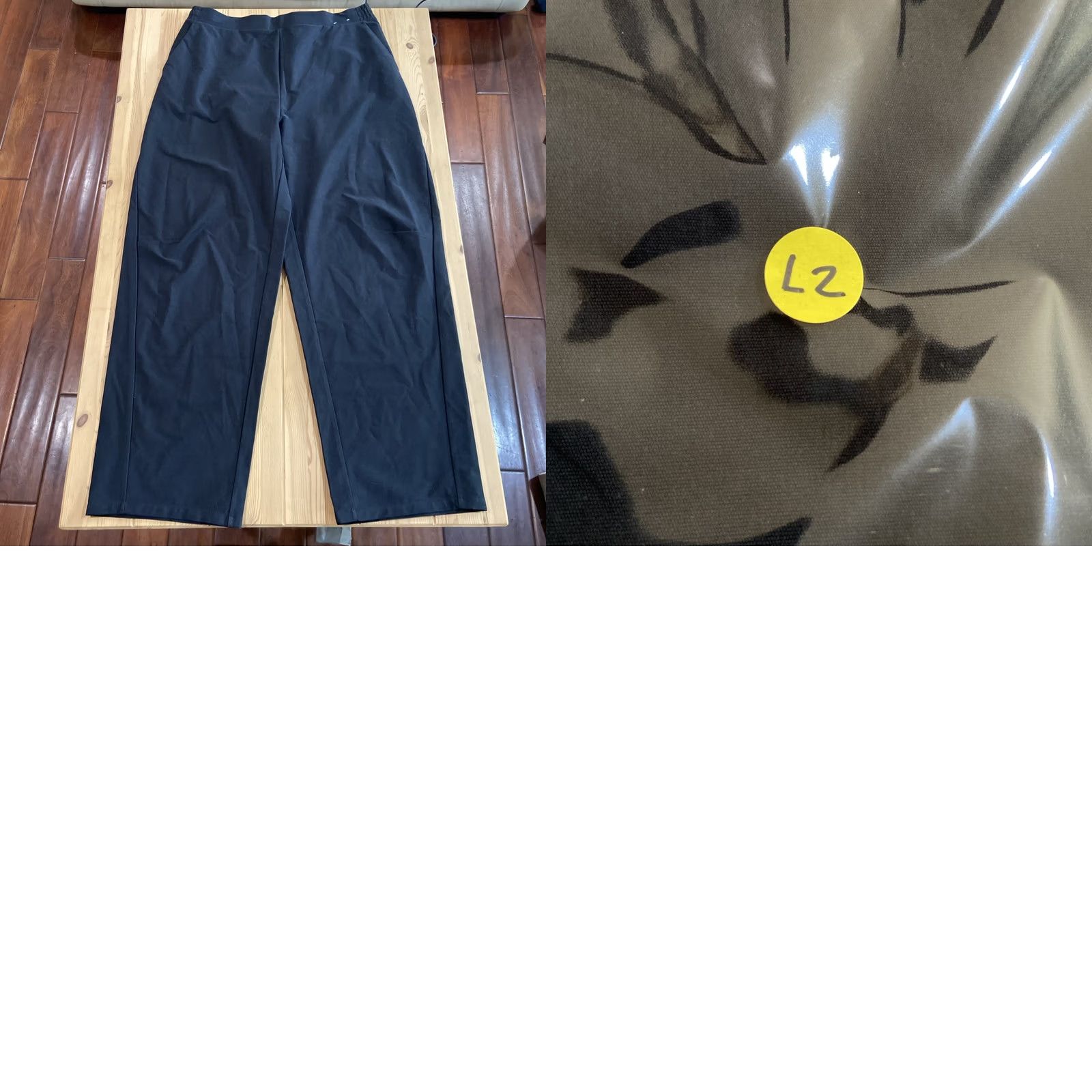 Uniqlo Uniqlo Wide-Leg Pants Jersey Cotton Black XL Women’s VINTAGE? No, New? Size XL / US 12-14 / IT 48-50 - 8 Thumbnail