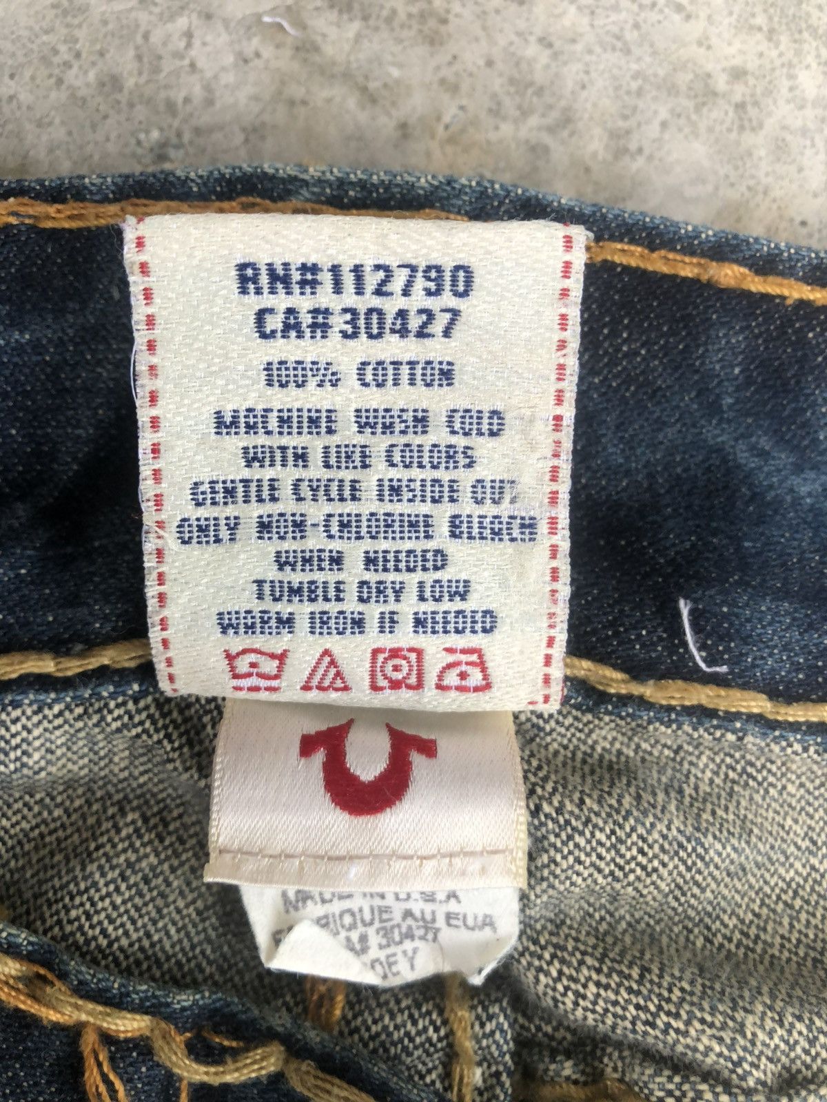 True Religion Vintage True Religion Flared Jeans Distressed Jeans Size US 32 / EU 48 - 23 Thumbnail