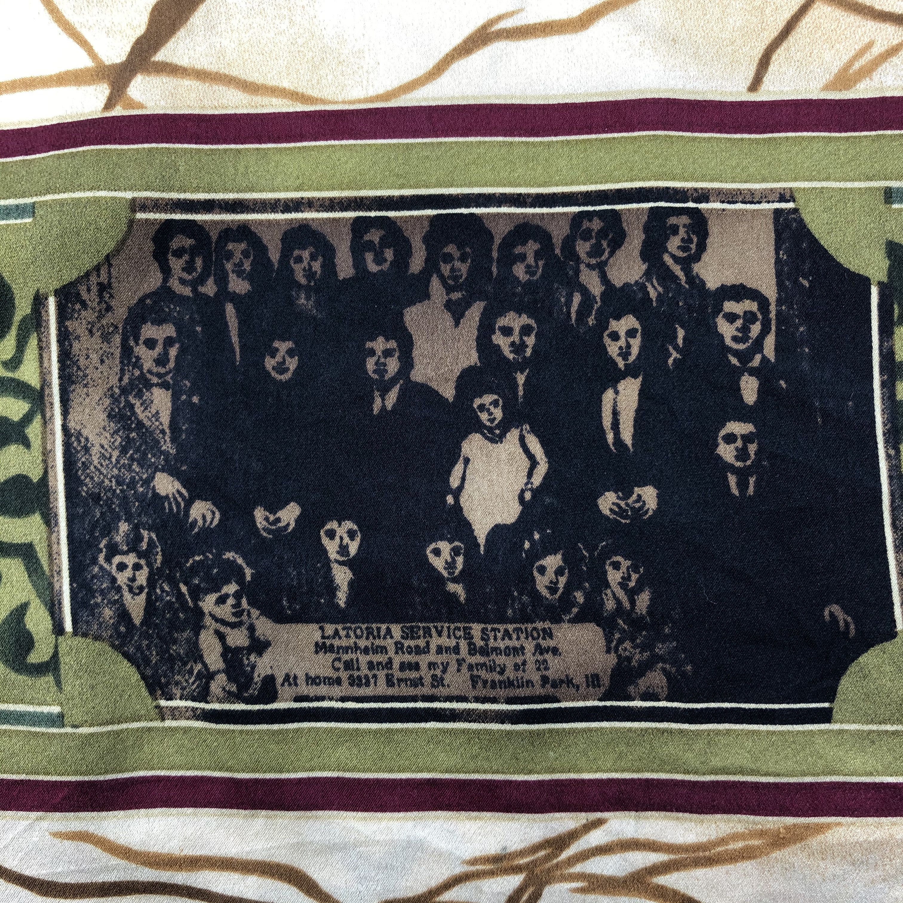 Vintage Vintage Silk Scarf Size ONE SIZE - 5 Thumbnail