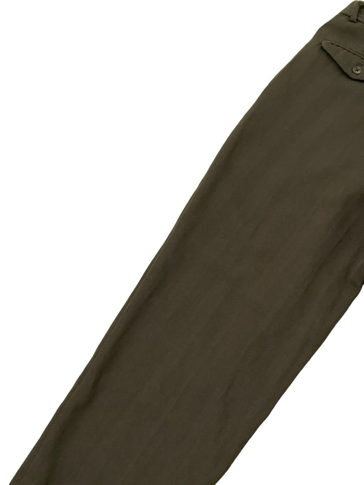 Japanese Brand Wide Baggy Tapered 90s Scoll Wool Trouser 6🟦2 Size US 28 / EU 44 - 6 Thumbnail