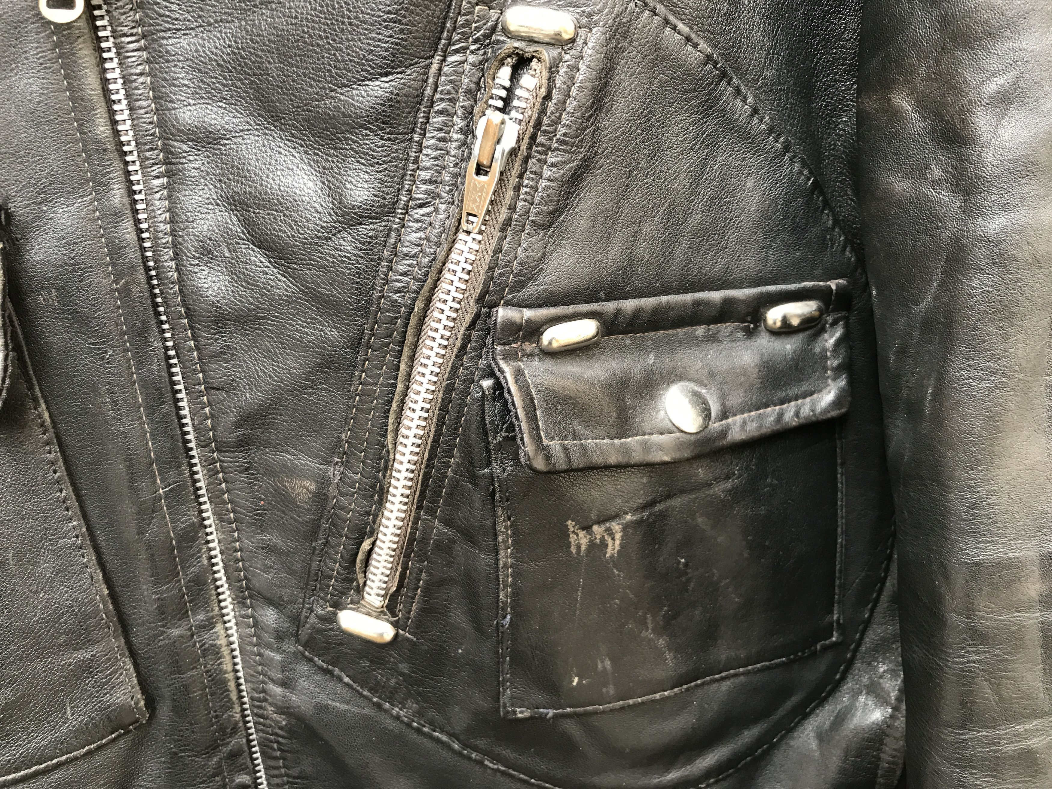 Buco Rare Vintage 60s Brimaco D Pocket Biker Leather Jacket Size US L / EU 52-54 / 3 - 5 Thumbnail