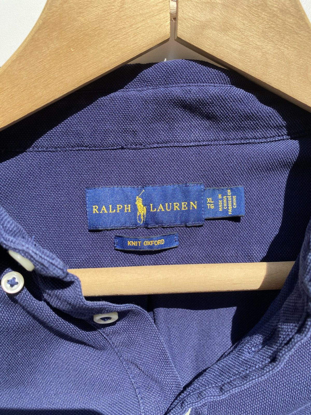 Polo Ralph Lauren Polo Ralph Lauren Knit Oxford 2XB Polo Shirt Embroidered Size US XL / EU 56 / 4 - 4 Thumbnail