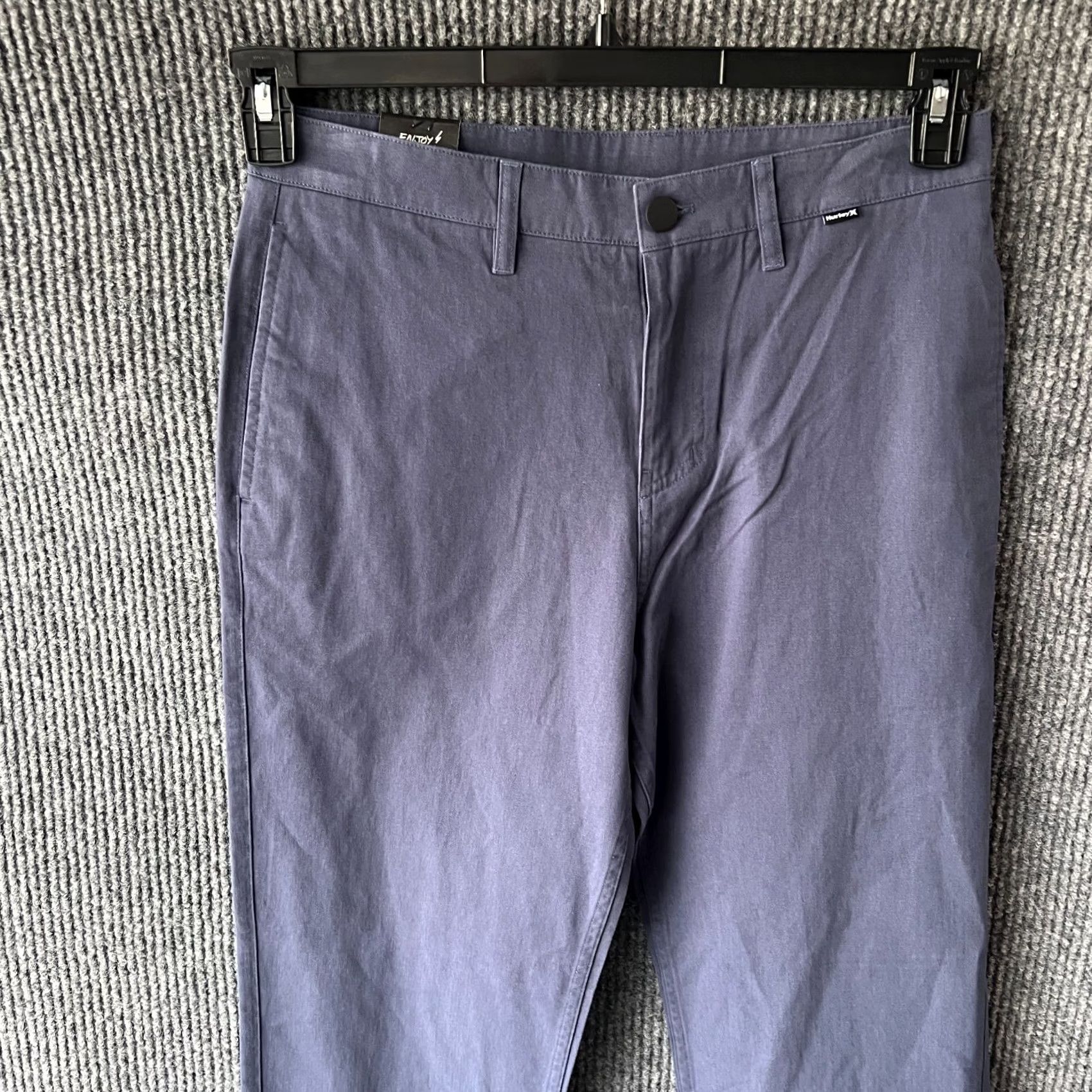 Hurley Hurley Pants Mens 30x30 Blue Chino Casual Relaxed Outdoors Slacks Pockets NEW Size US 30 / EU 46 - 2 Thumbnail
