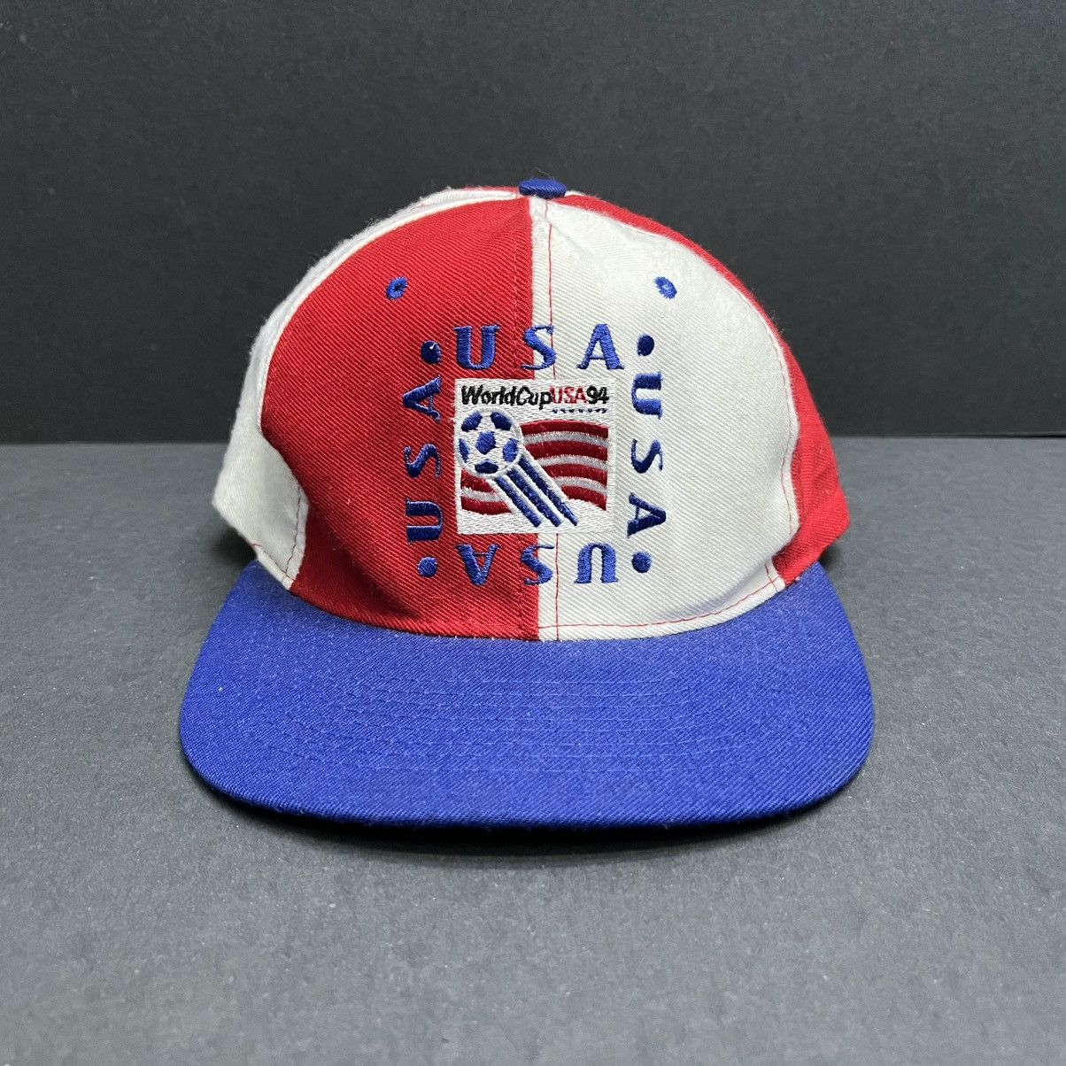 Nutmeg Vintage FIFA World Cup 94’ Team Usa Snapback Hat Size ONE SIZE - 1 Thumbnail