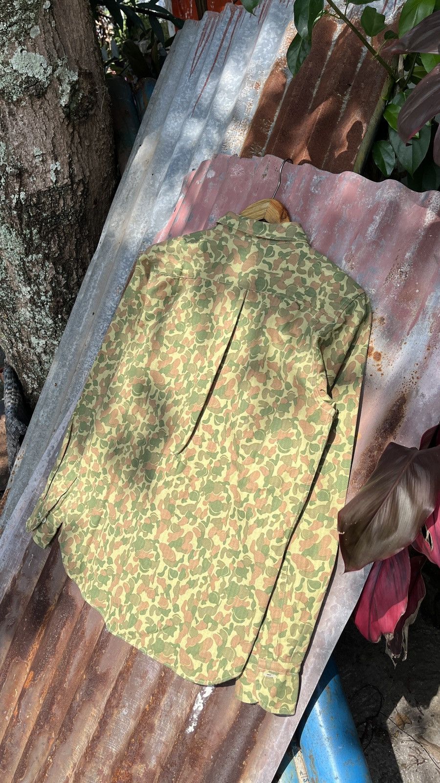 Momotaro Jeans Momotaro Frog skin Camouflage Shirt Size US M / EU 48-50 / 2 - 2 Thumbnail