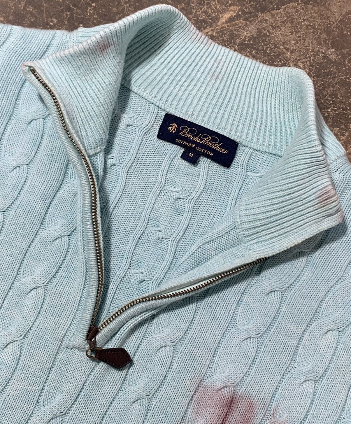 Brooks Brothers Brooks Brothers cable knit sweater Size US M / EU 48-50 / 2 - 4 Thumbnail