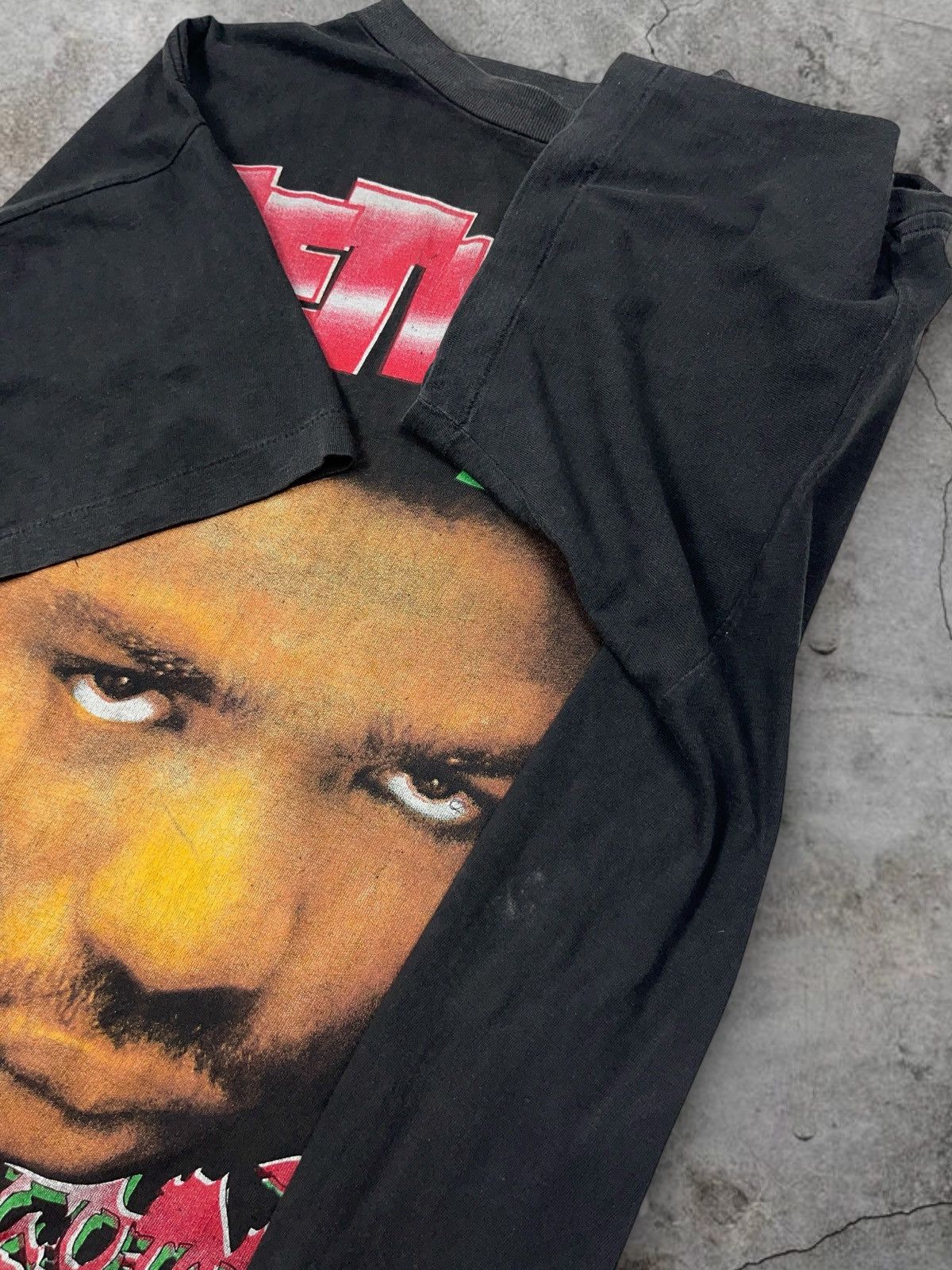 Rap Tees Vintage OG 90s Method Man Rap Tee Bootleg Wu Tang T-shirt Size US XL / EU 56 / 4 - 6 Thumbnail