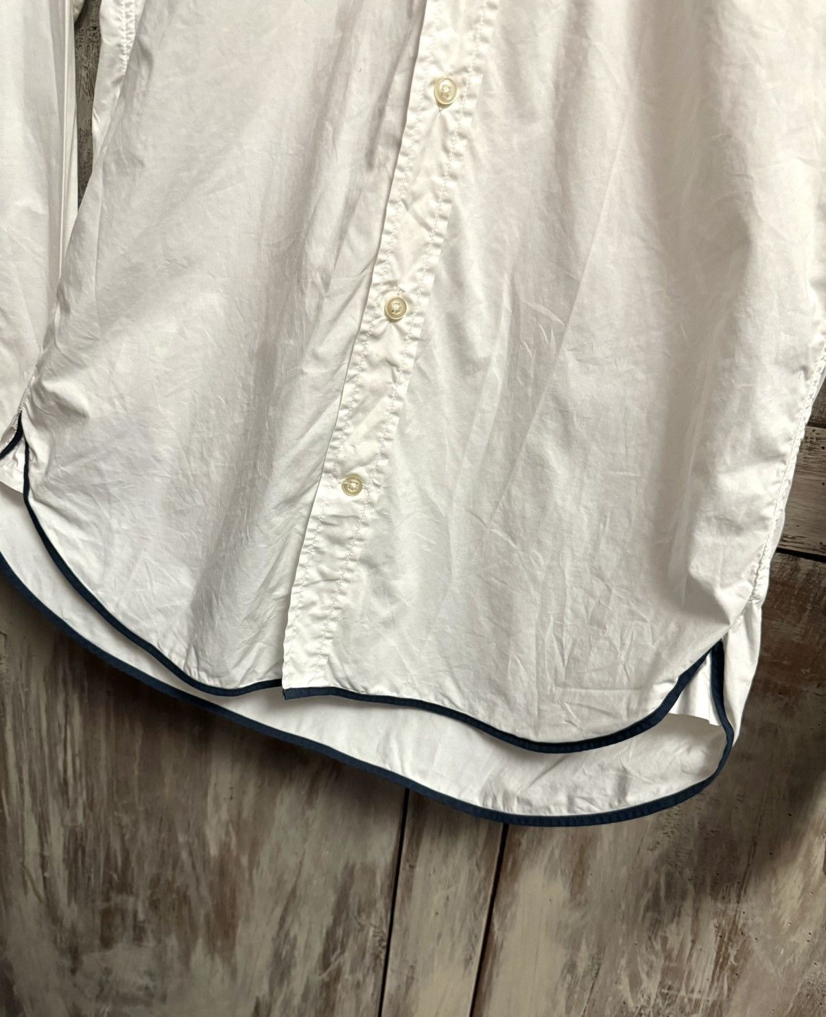Officine Generale officine générale white shirt S Size US S / EU 44-46 / 1 - 4 Thumbnail