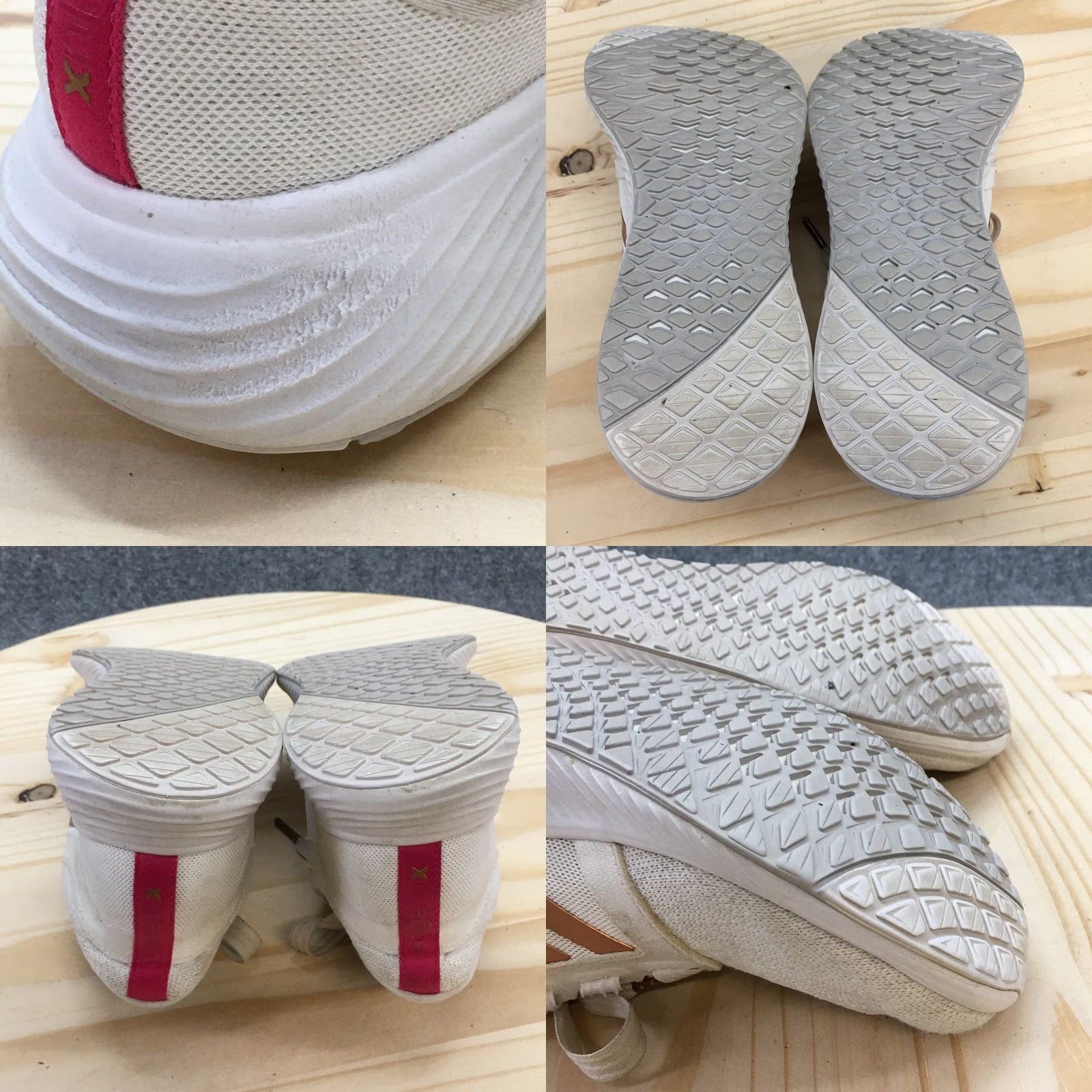 Adidas adidas Sneakers Womens White Edge Lux Running Whtie Low Lace Athletic EF7035 Size US 9 / IT 39 - 8 Thumbnail