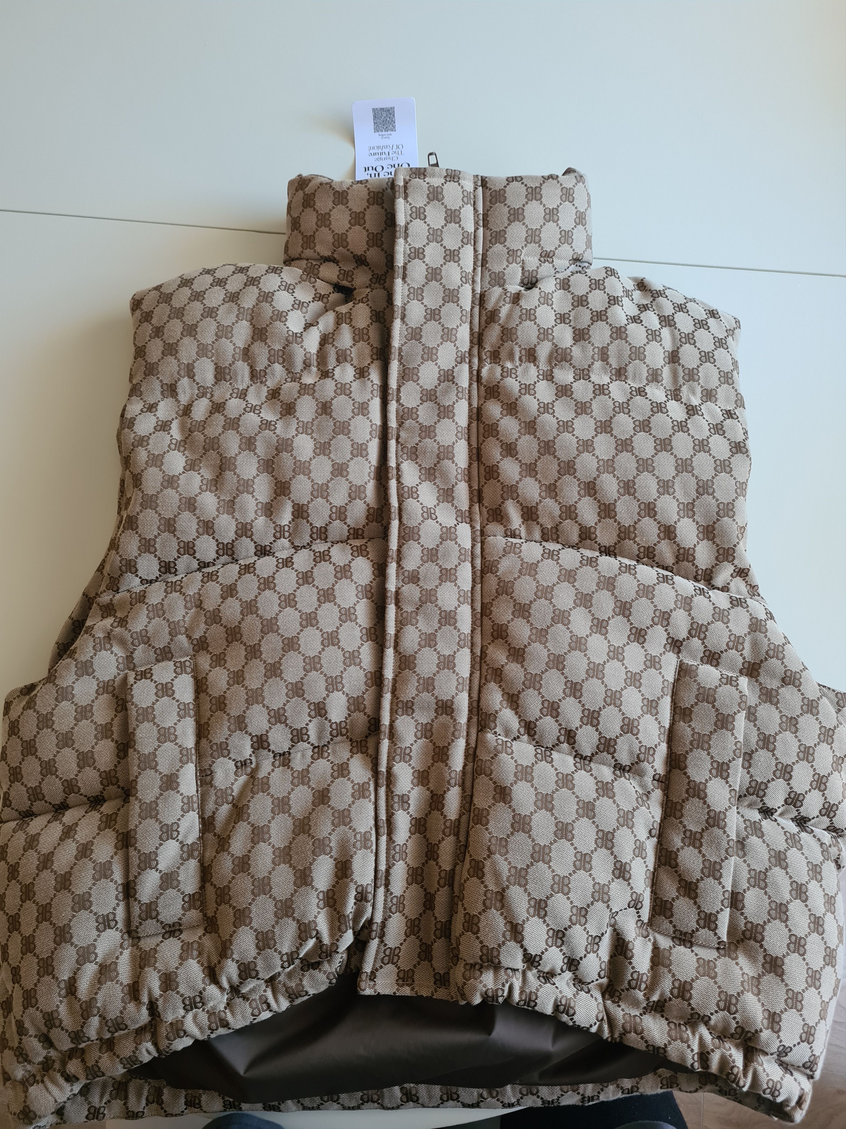 Balenciaga × Gucci Gucci x Balenciaga The Hacker Project Puffer Vest Size XXS / US 00 / IT 34 - 3 Thumbnail
