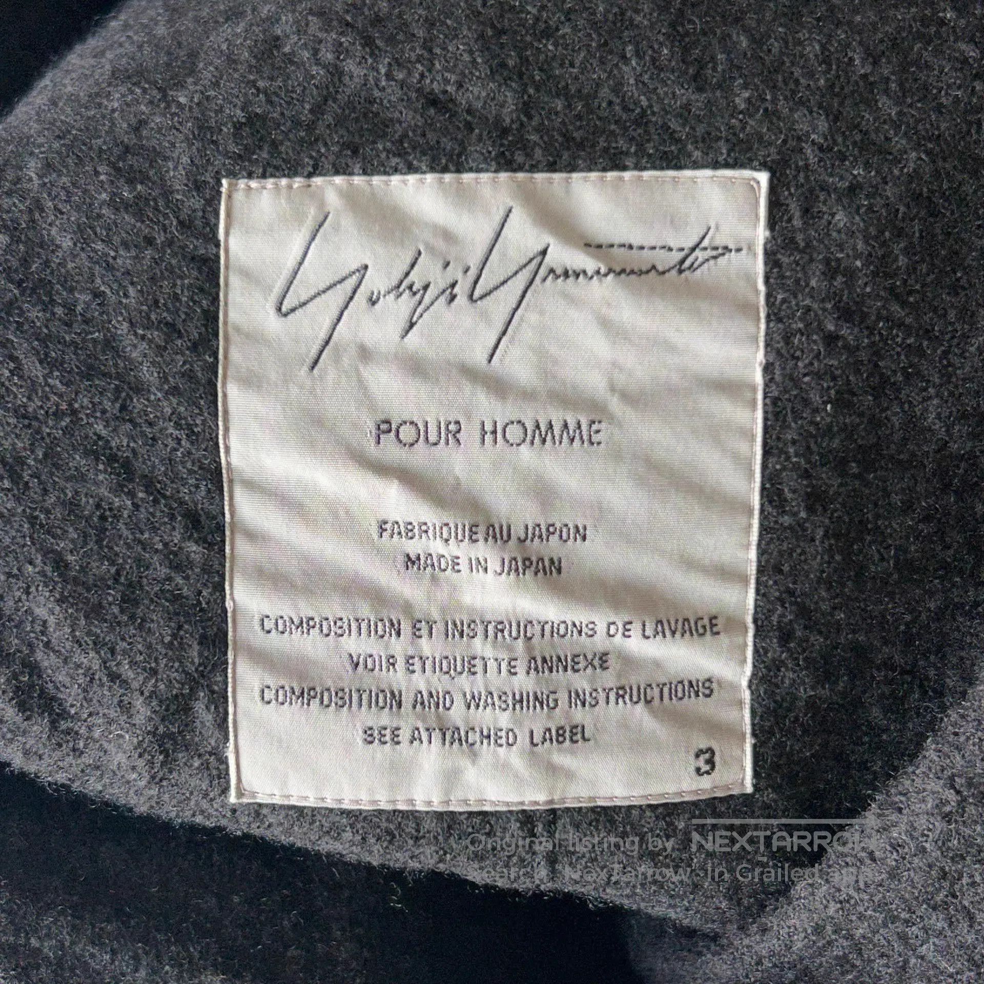 Yohji Yamamoto Black Single. Size US L / EU 52-54 / 3 - 5 Thumbnail