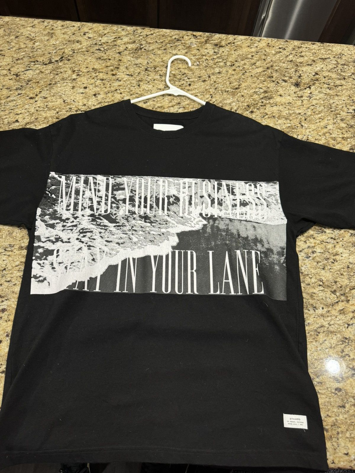 Stampd Stampd Los Angeles ‘Mind Your Business’ Tee Size US M / EU 48-50 / 2 - 1 Thumbnail