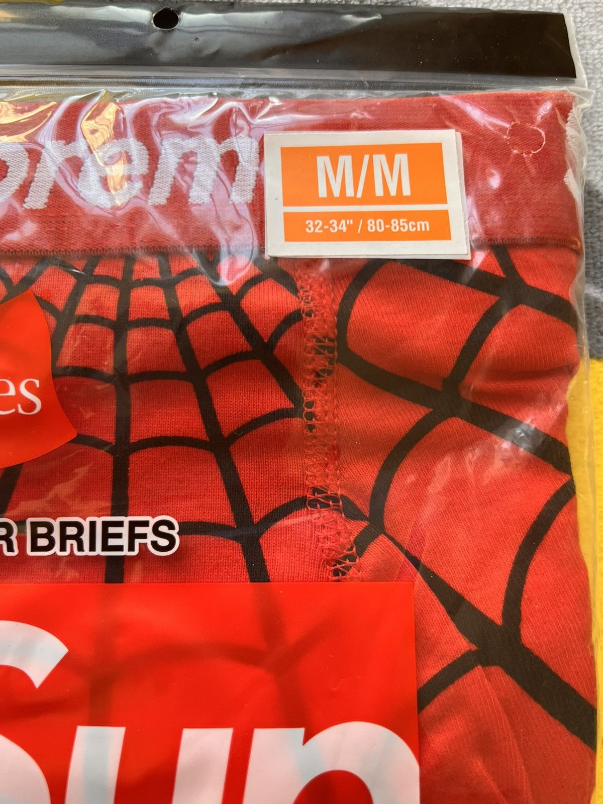 Supreme M Supreme Marvel Spider-Man Web Boxer Briefs hanes Pack Red Size US 32 / EU 48 - 7 Thumbnail