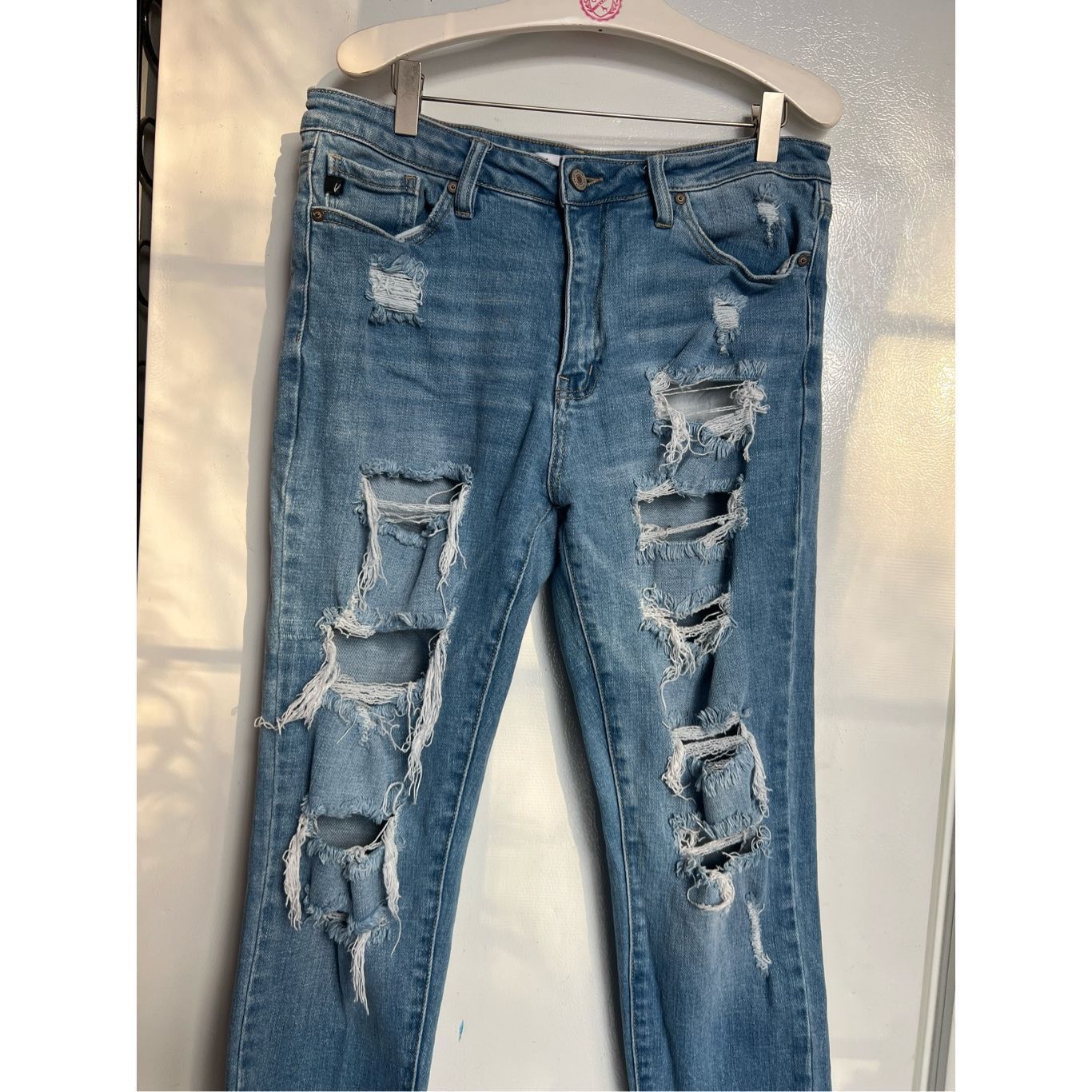 Other Kancan Distressed Skinny Jeans Woman’s Size 29 Size 29" - 3 Thumbnail