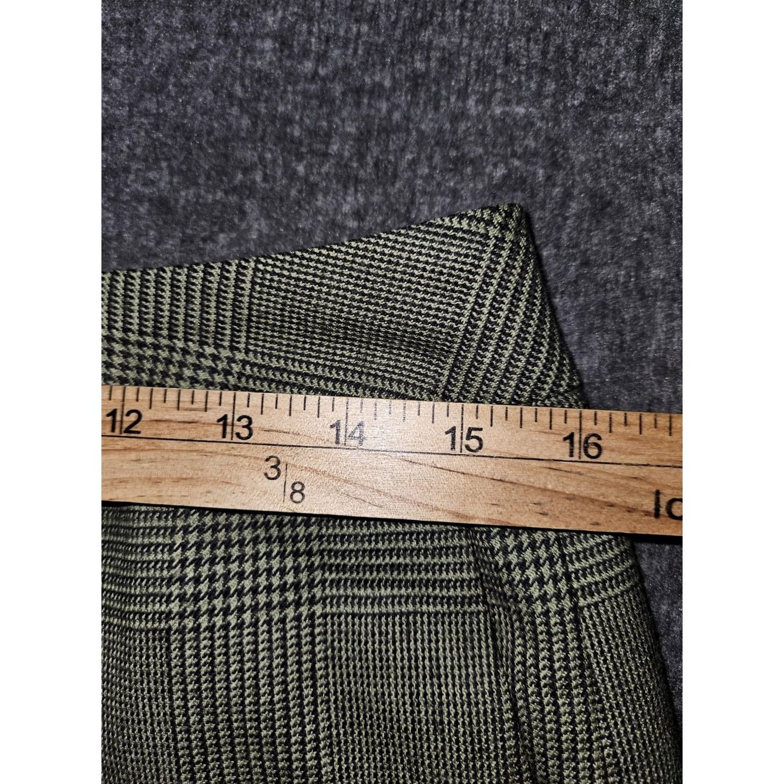 Pendleton Pendleton Pants Womens 8 Gray Plaid Wool Lined Straight Leg Work Office Classic Dress Pants Mens? Size 30" / US 8 / IT 44 - 3 Thumbnail
