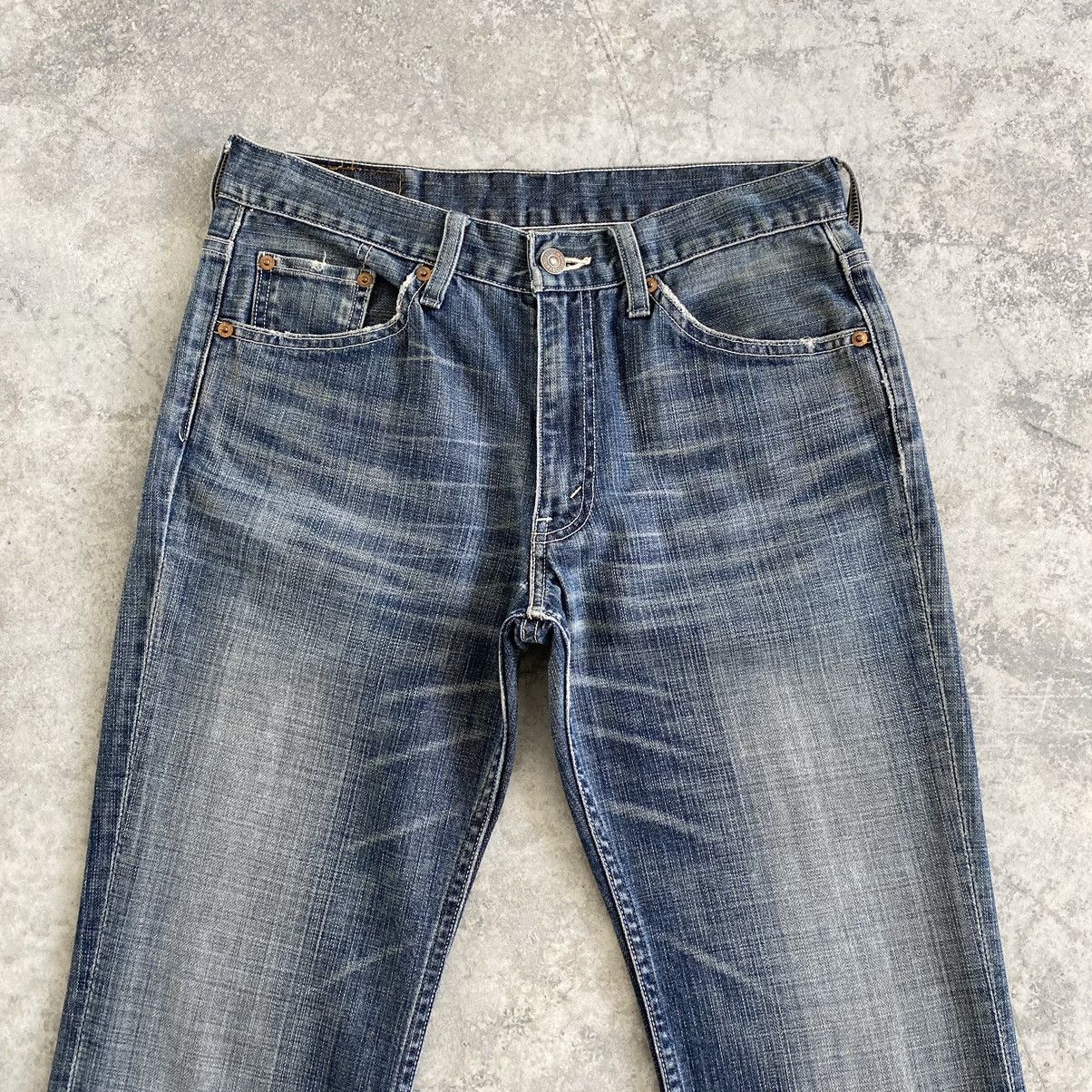 Levi's Vintage 2003 Levis 517 Faded Blue Flared Denim Jeans Size US 30 / EU 46 - 7 Thumbnail
