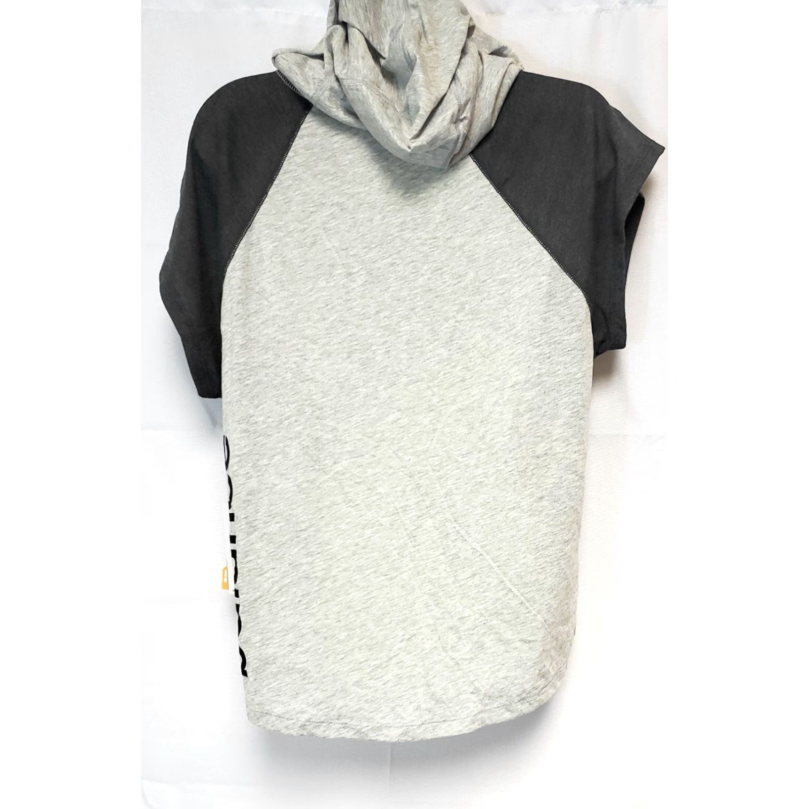 New Balance Womens New Balance WT91153 Grey Heathertech Crop Top Hooded Short Sleeve Athletic Shirt Size S / US 4 / IT 40 - 3 Thumbnail