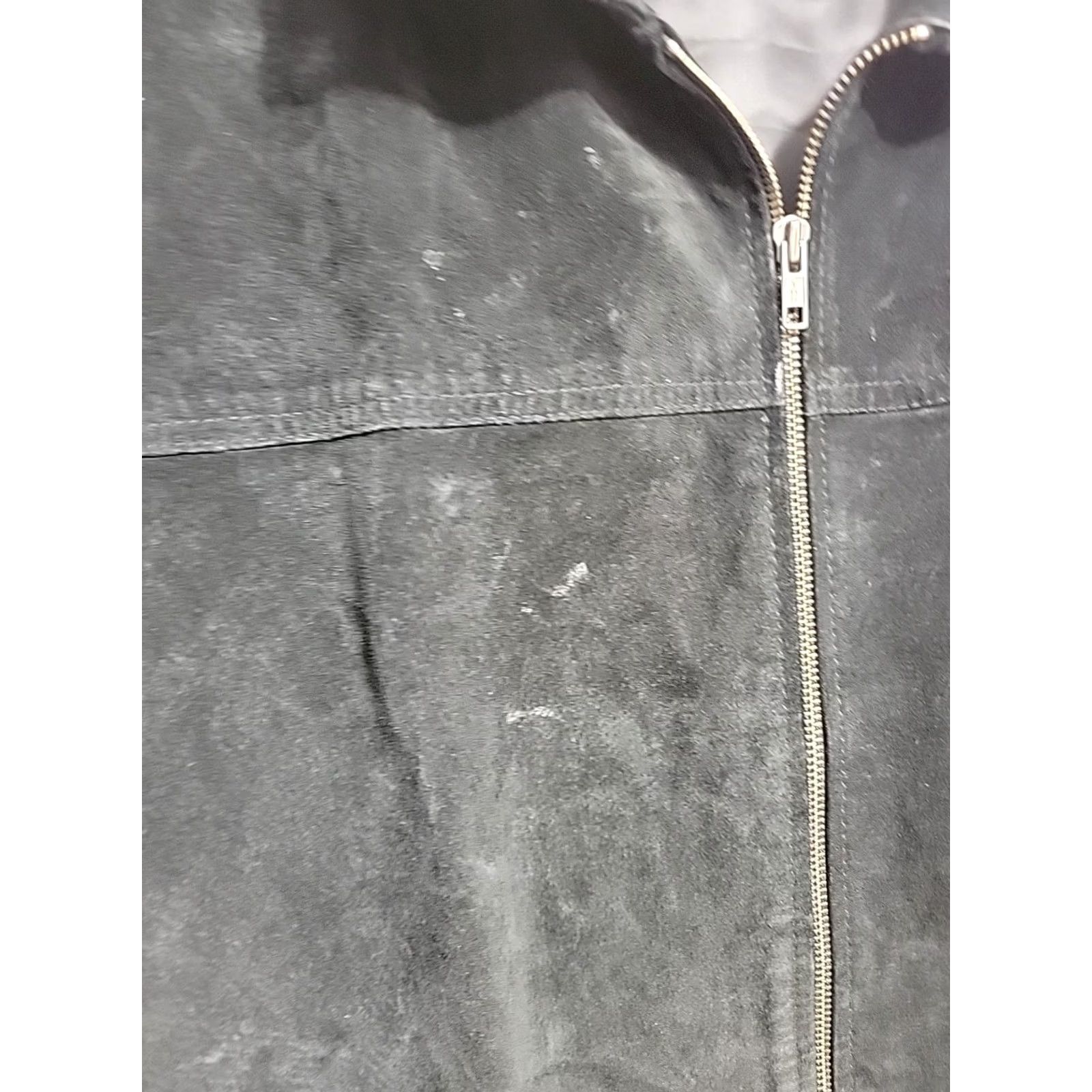Vintage Snap-On Tools Black Suede Leather Jacket 2008 Tools Edition Mens XL Bomber Jacket Size US XL / EU 56 / 4 - 5 Thumbnail