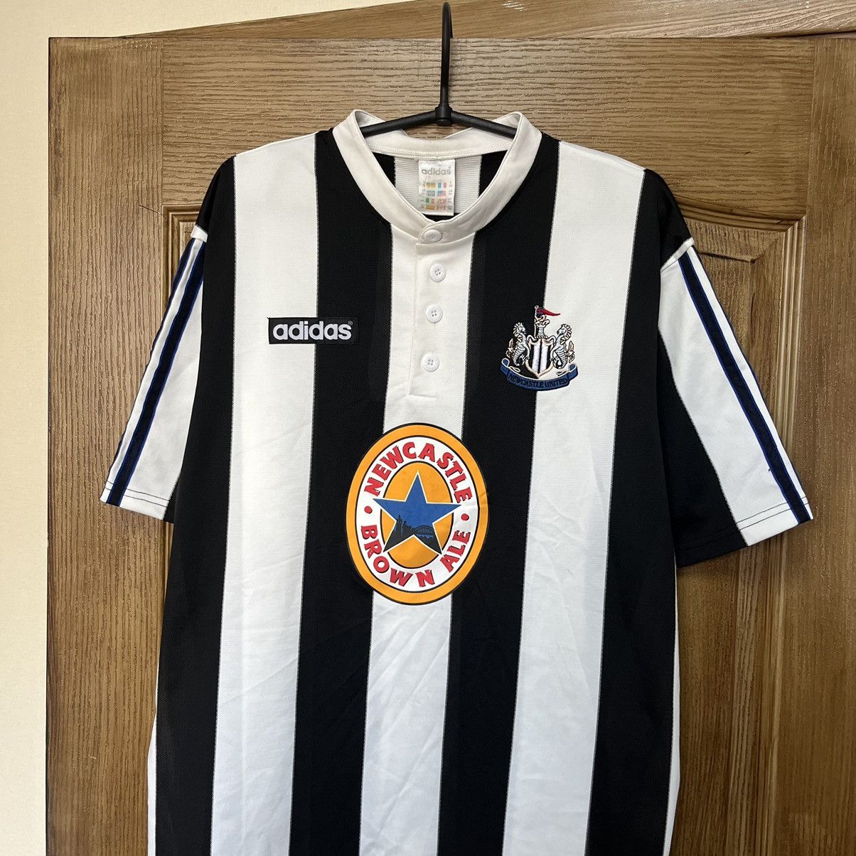Adidas Vintage Newcastle Adidas Jersey 90s Size US XL / EU 56 / 4 - 3 Thumbnail