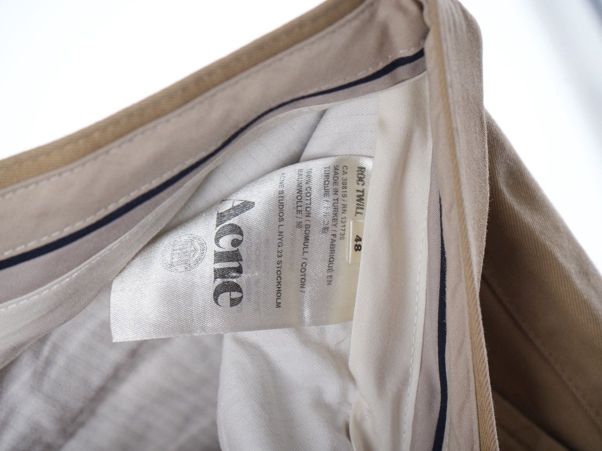 Acne Studios *RARE* Acne Studios Roc Twill Beige - Size 32 (48 EU) Size US 32 / EU 48 - 5 Thumbnail