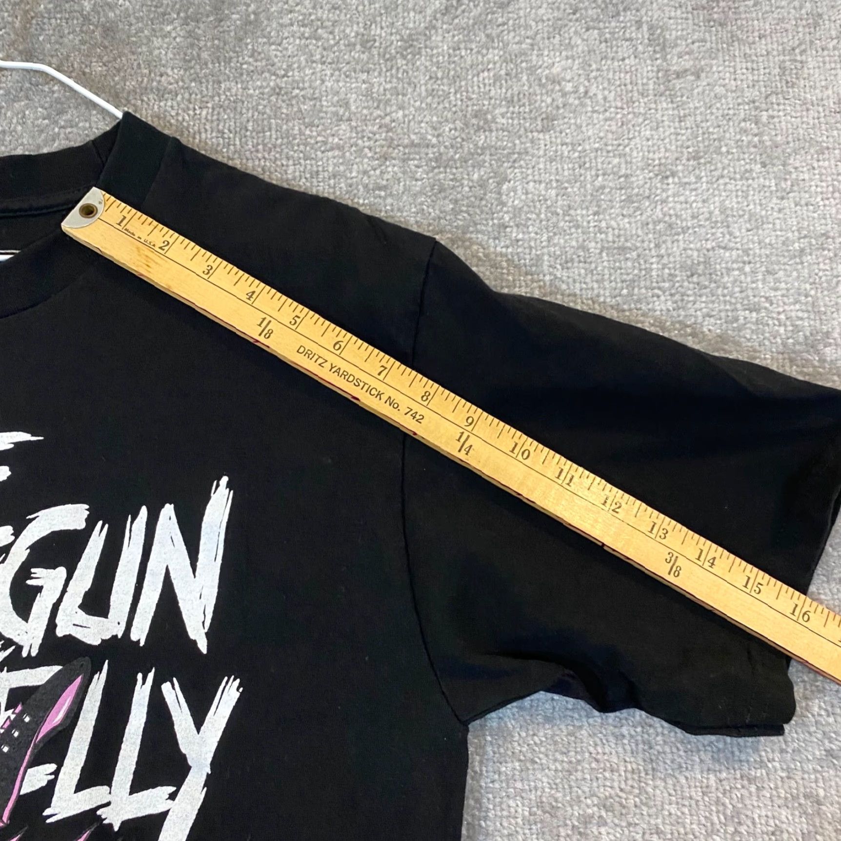 Vintage Machine Gun Kelly Shirt Mens Large Black Music Tee Authentic Size US L / EU 52-54 / 3 - 6 Thumbnail