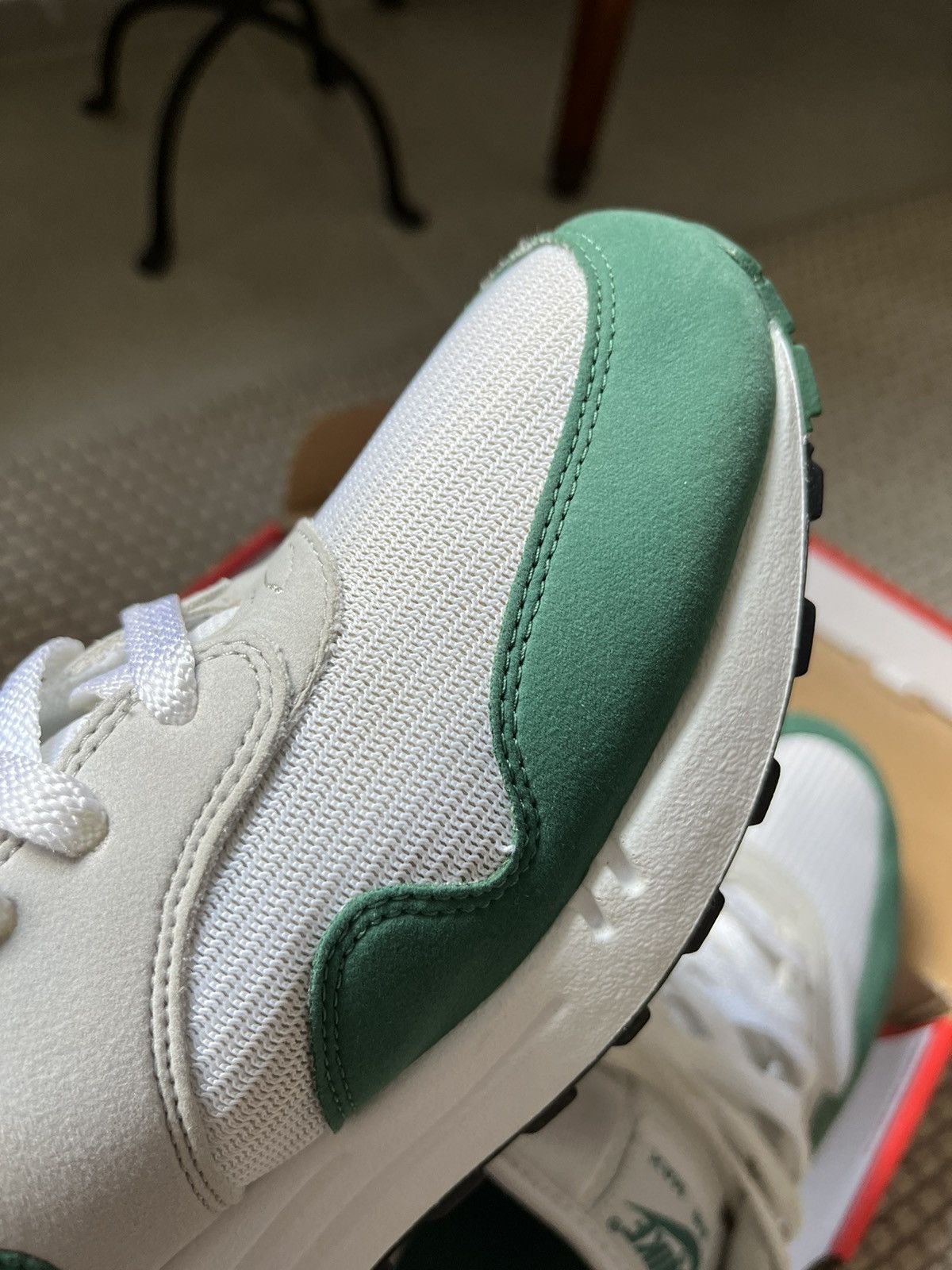 Nike Nike Air Max 1 anniversary green (2020) Size US 12 / EU 45 - 7 Thumbnail
