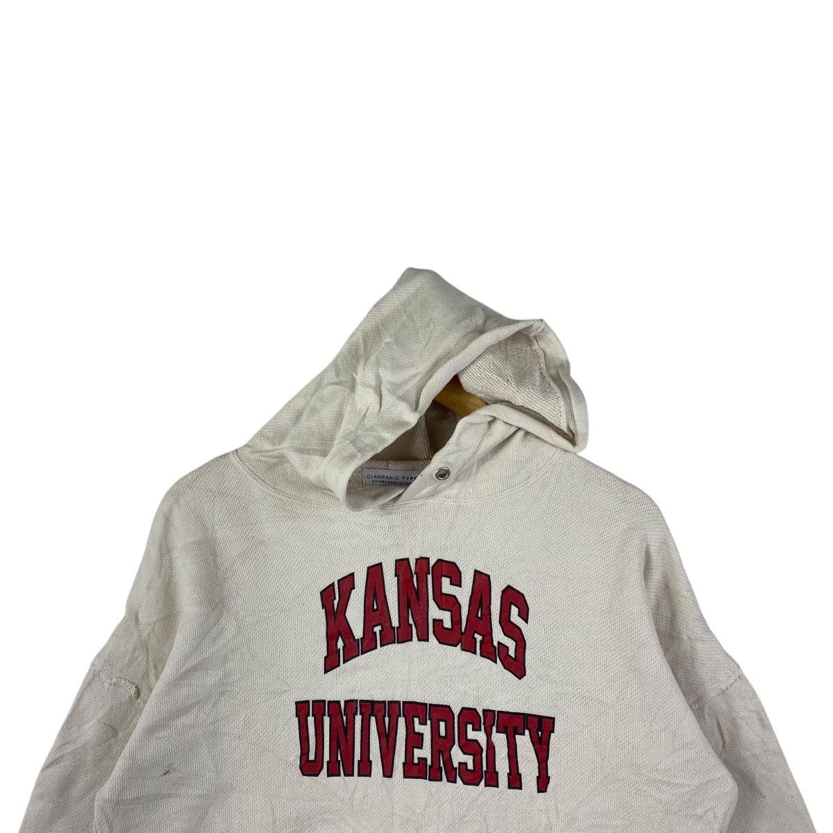 Ciaopanic CIAOPANIC TYPY Japanese Brand Kansas University Print Hooded Size US M / EU 48-50 / 2 - 2 Thumbnail