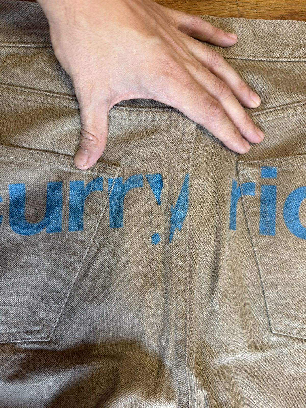 Junya Watanabe Comme des Garçons MAN “Curry Rice” AD2001 Poem Collection Size US 34 / EU 50 - 10 Thumbnail