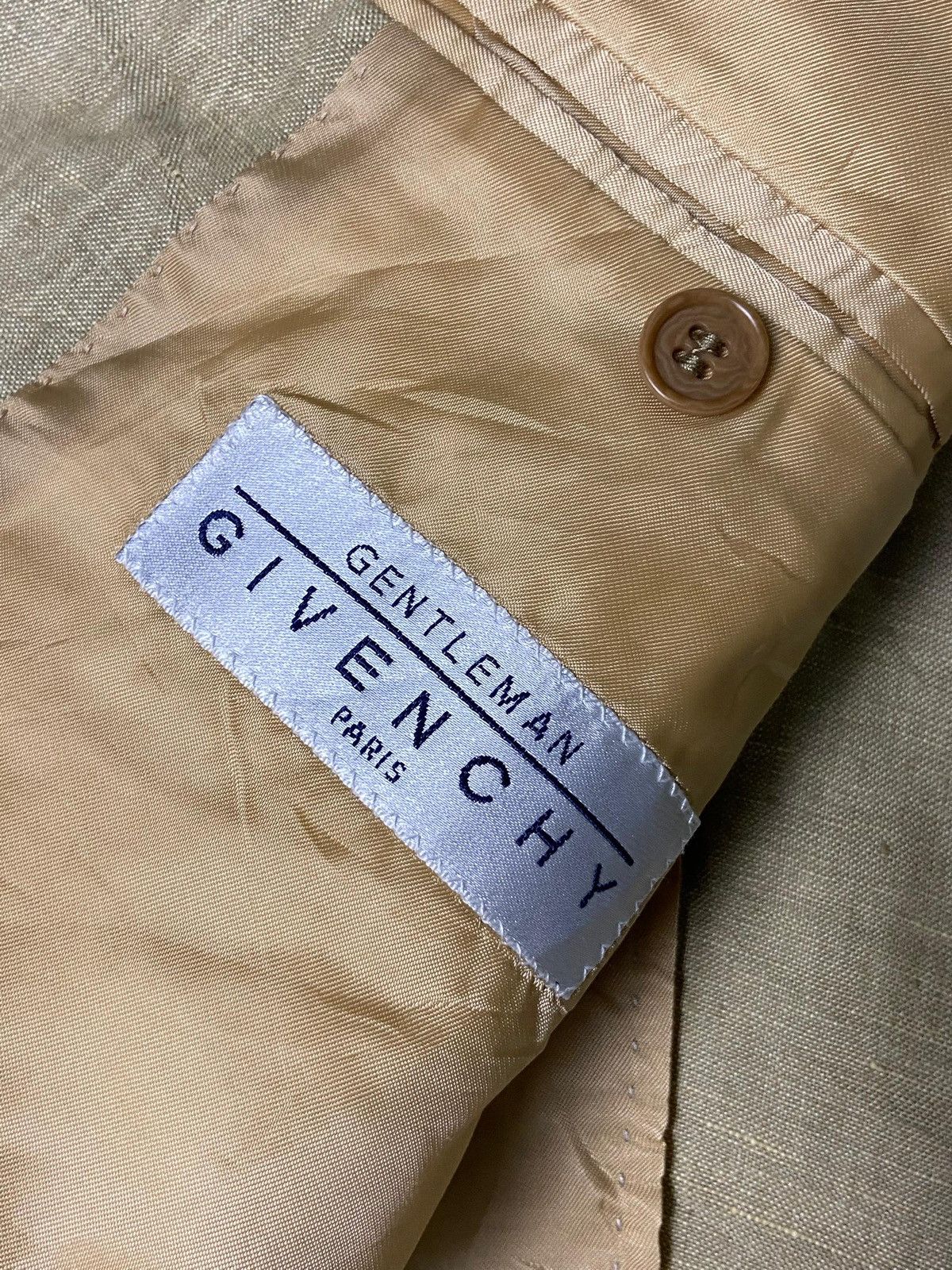 Givenchy Vintage GIVENCHY GENTLEMAN Blazer (138) Size US XS / EU 42 / 0 - 9 Thumbnail