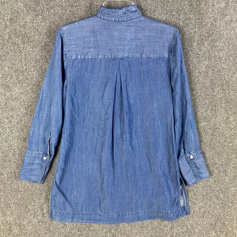 Chicos Chico's Button Up Top Women's Size 8/10 Long Sleeve Size M / US 6-8 / IT 42-44 - 7 Thumbnail