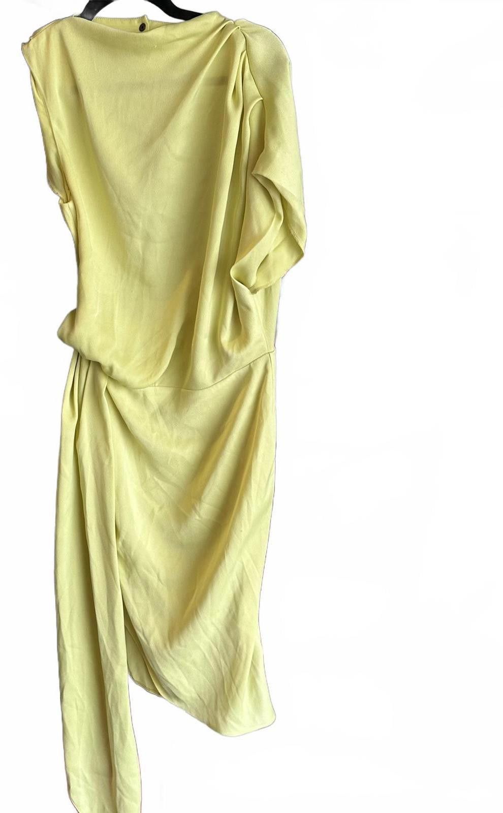 Asos ASOS Stylish Lemon Yellow Dress - Soed Collection Size M / US 6-8 / IT 42-44 - 1 Thumbnail