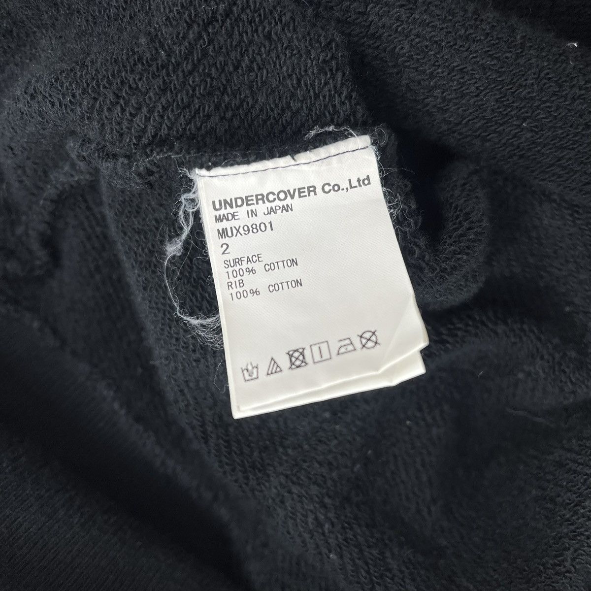 Undercover 2000s Mad Store Undercover Black Block Jun Takahashi Hoodie Size US M / EU 48-50 / 2 - 8 Thumbnail