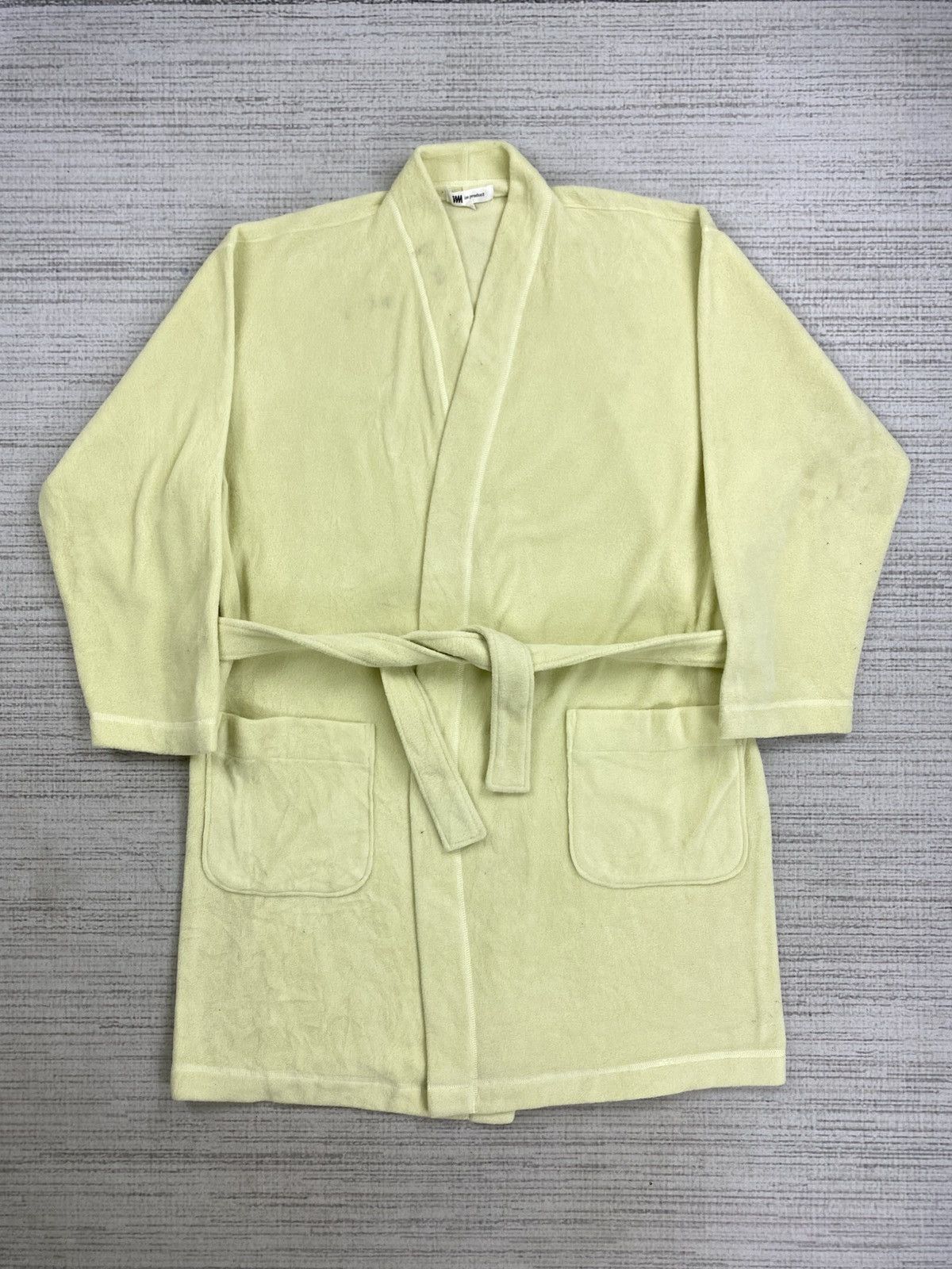 Designer × Issey Miyake × Vintage Issey Miyake IM Product Spaces Occasions Textured Bathrobe Size US L / EU 52-54 / 3 - 5 Thumbnail