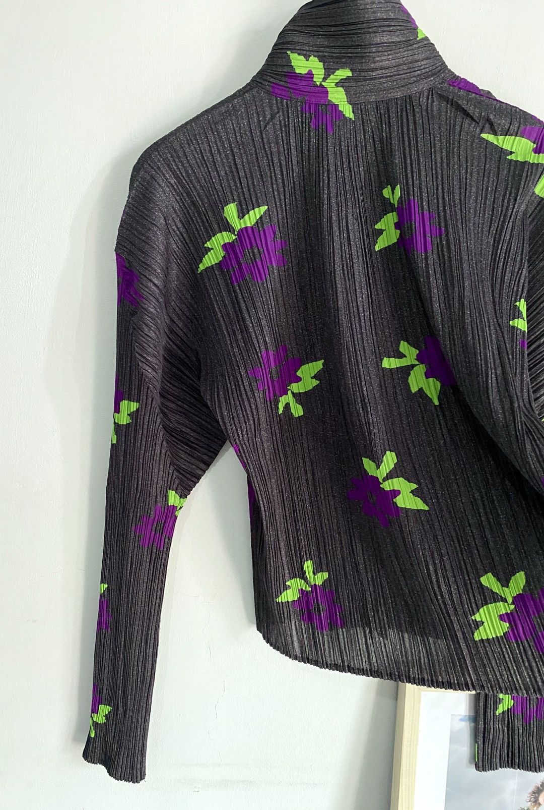 Pleats Please Issey Miyake Pleats Please Pleated Issey Miyake L/S Shirt Cardigan Flower Size M / US 6-8 / IT 42-44 - 11 Thumbnail