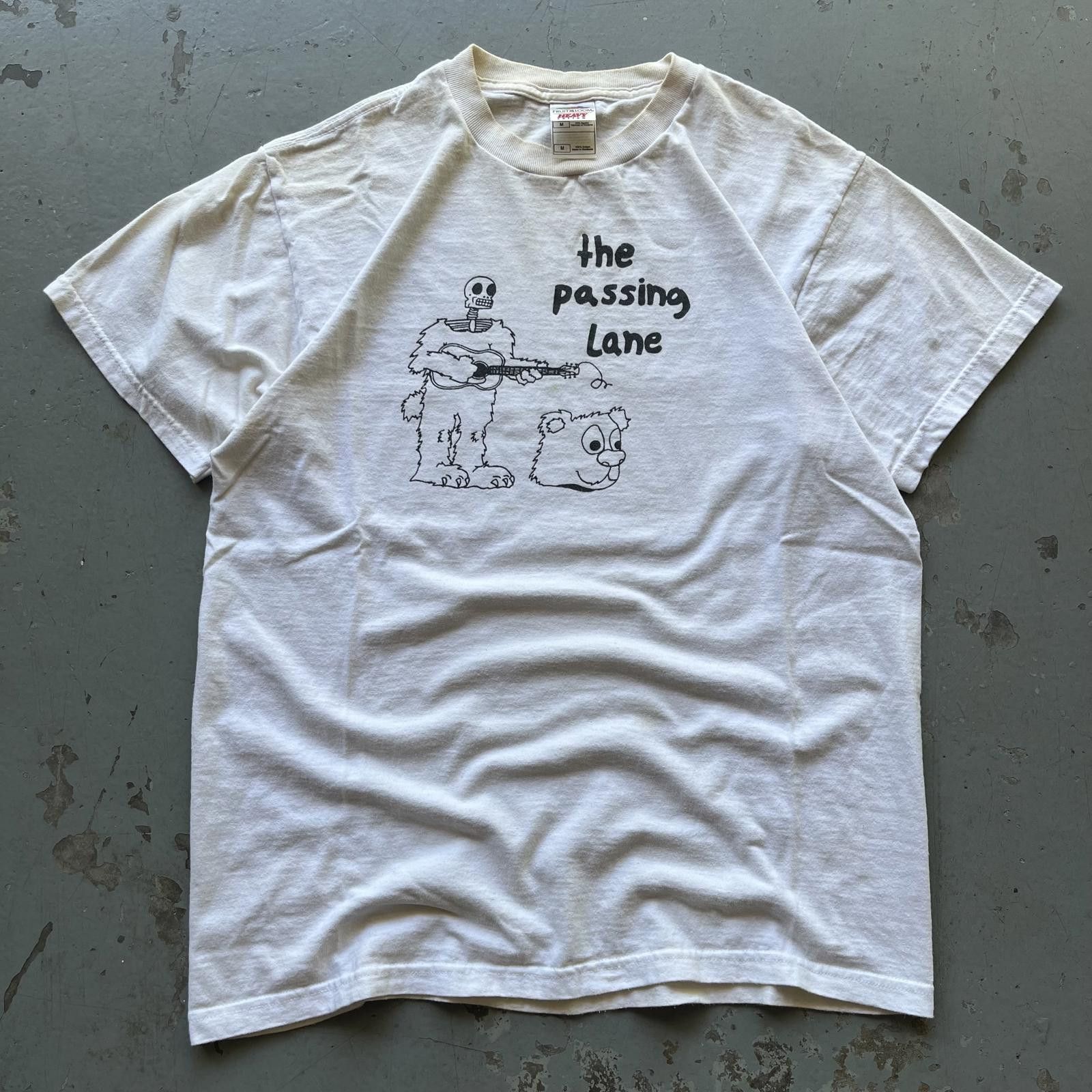 Band Tees × Fruit Of The Loom × Vintage Vintage Y2K The Passing Lane Skeleton Funny Band Shirt Size US M / EU 48-50 / 2 - 1 Thumbnail