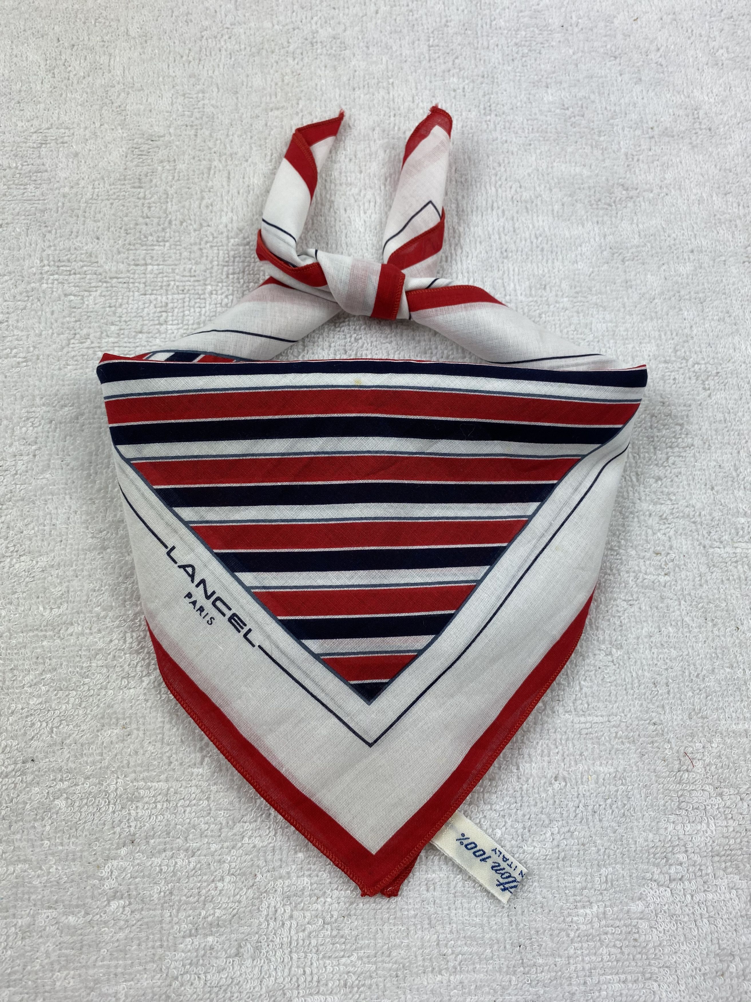 Lancel × Vintage Lancel Handkerchief / Bandana / Neckerchief Size ONE SIZE - 1 Thumbnail