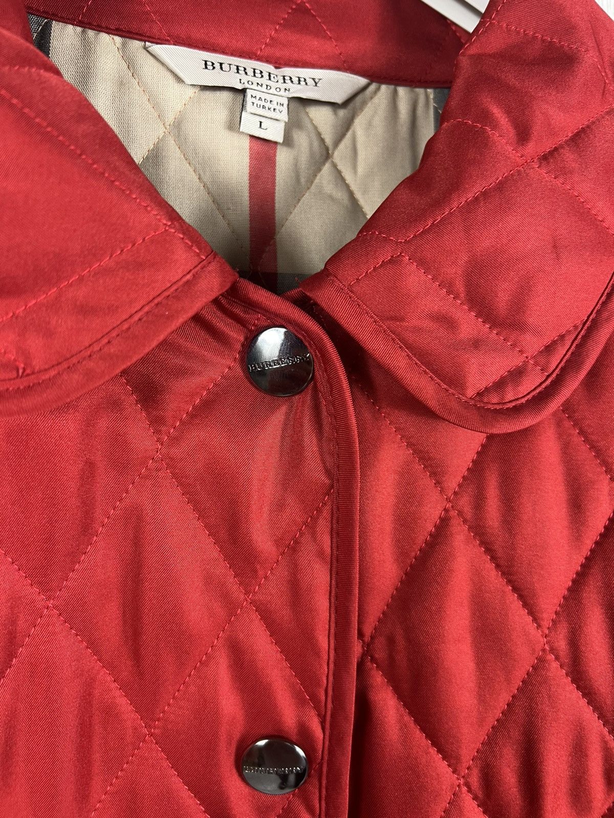 Burberry Burberry London checked quilted parka jacket coat nova check Size L / US 10 / IT 46 - 8 Thumbnail