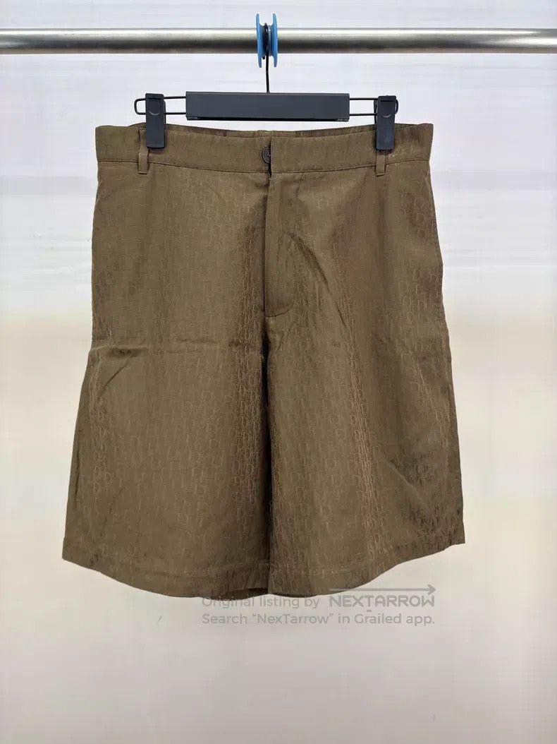 Dior Dior Old-flowered silk shorts Size US 30 / EU 46 - 1 Thumbnail