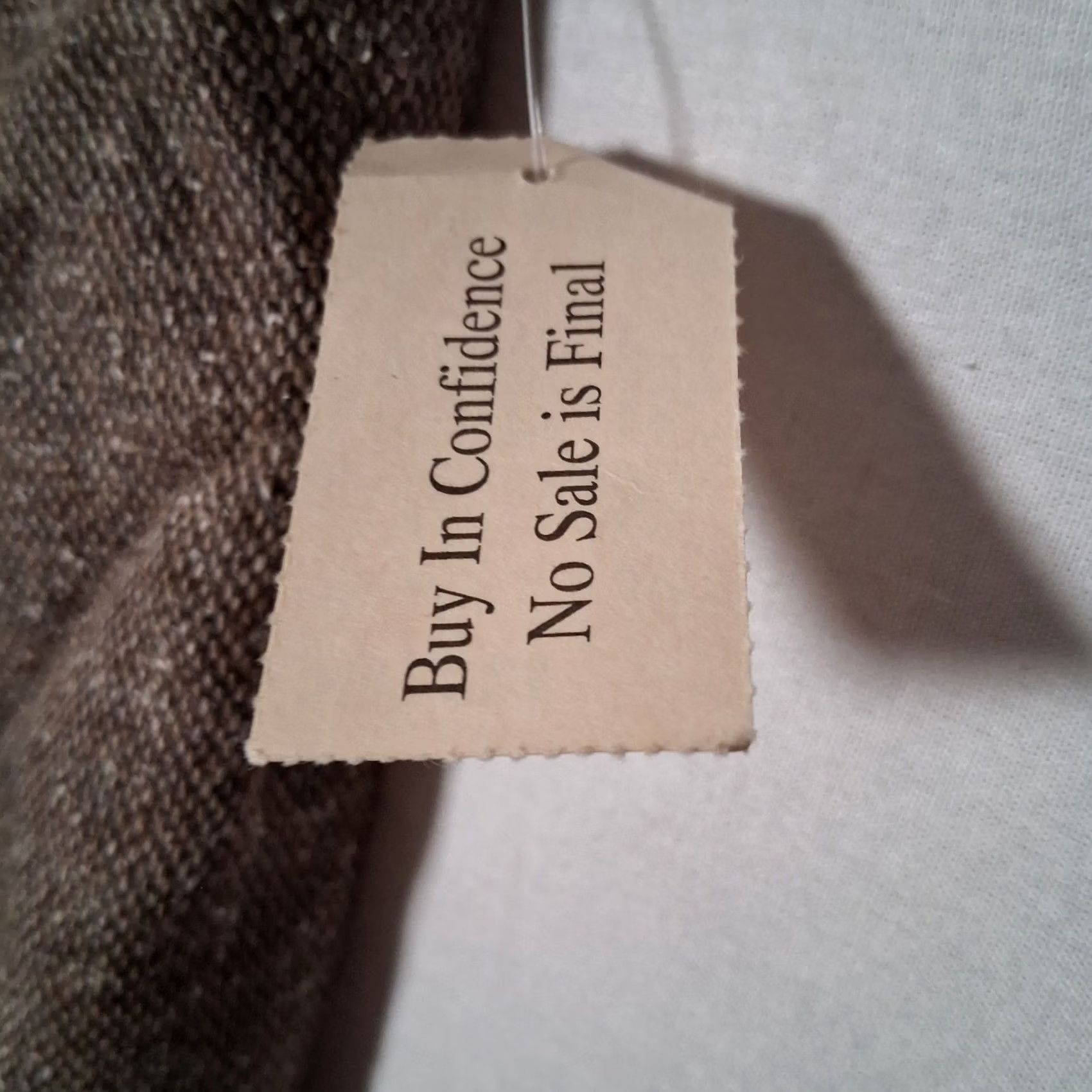 Vintage VINTAGE B. Moss Pants 12 Petite Brown Wool Blend Tweed NEW Pleated Lined Size 34" / US 12 / IT 48 - 4 Thumbnail