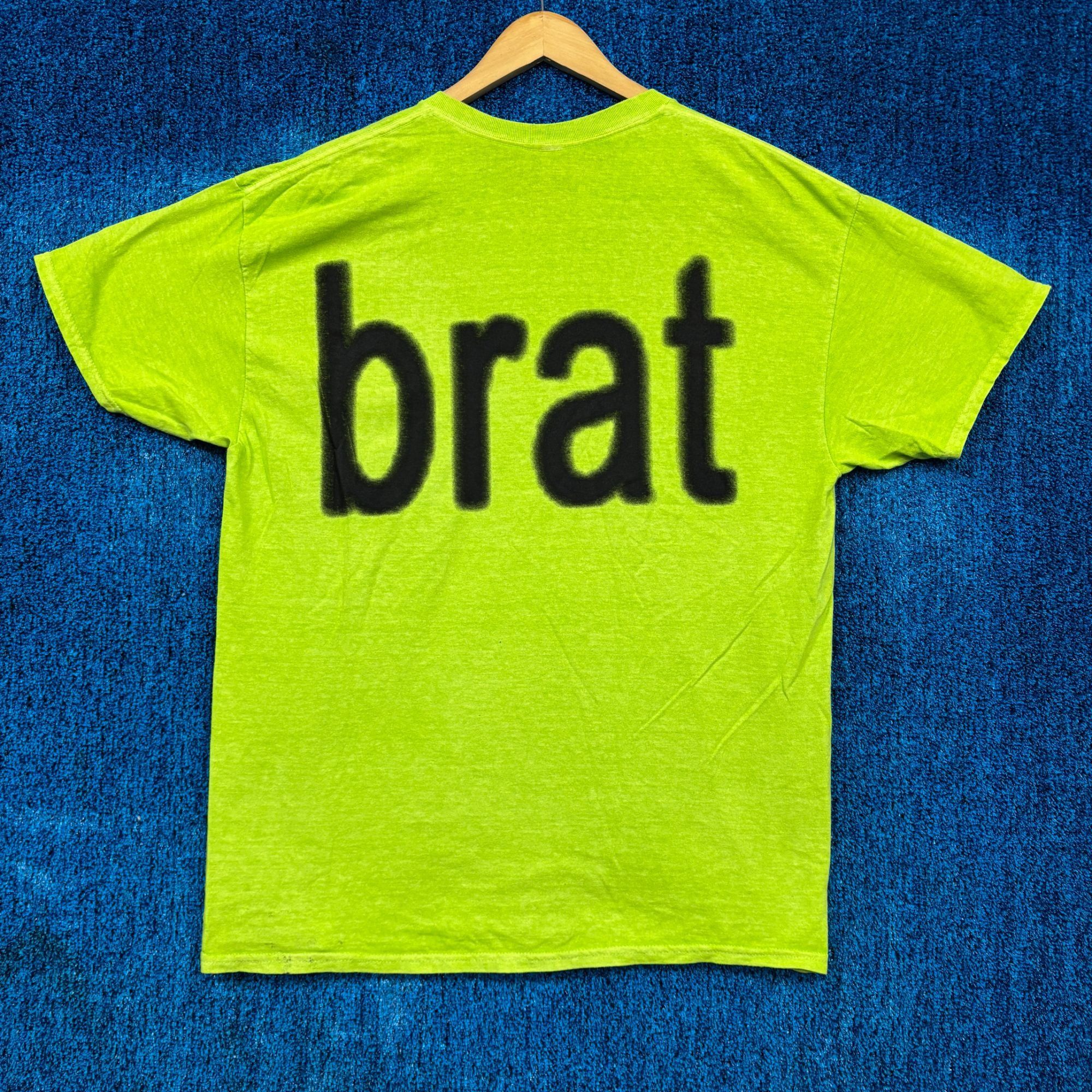 Other CharliXCX brat Spell Out Oversized Electro-Dance Pop Tee L Size US L / EU 52-54 / 3 - 1 Thumbnail