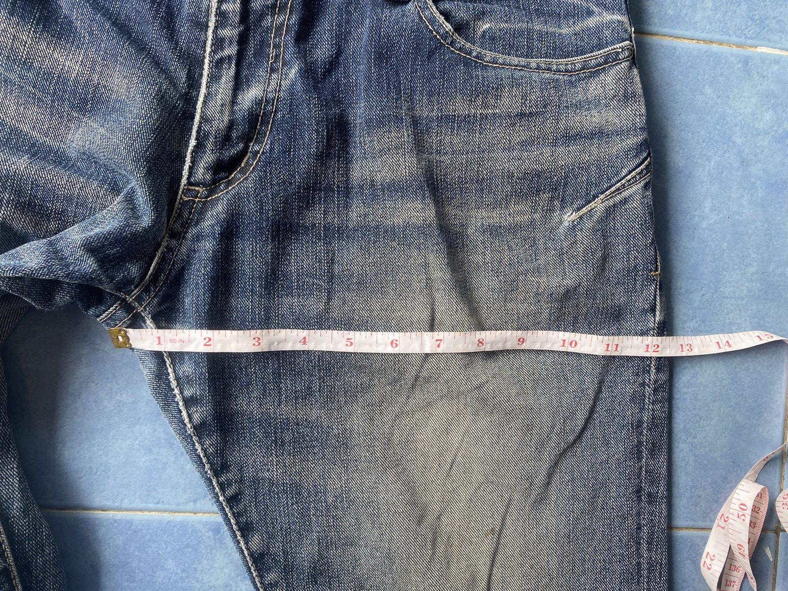 Issey Miyake Issey Miyake Tete Homme Flared Jeans Size US 33 - 11 Thumbnail