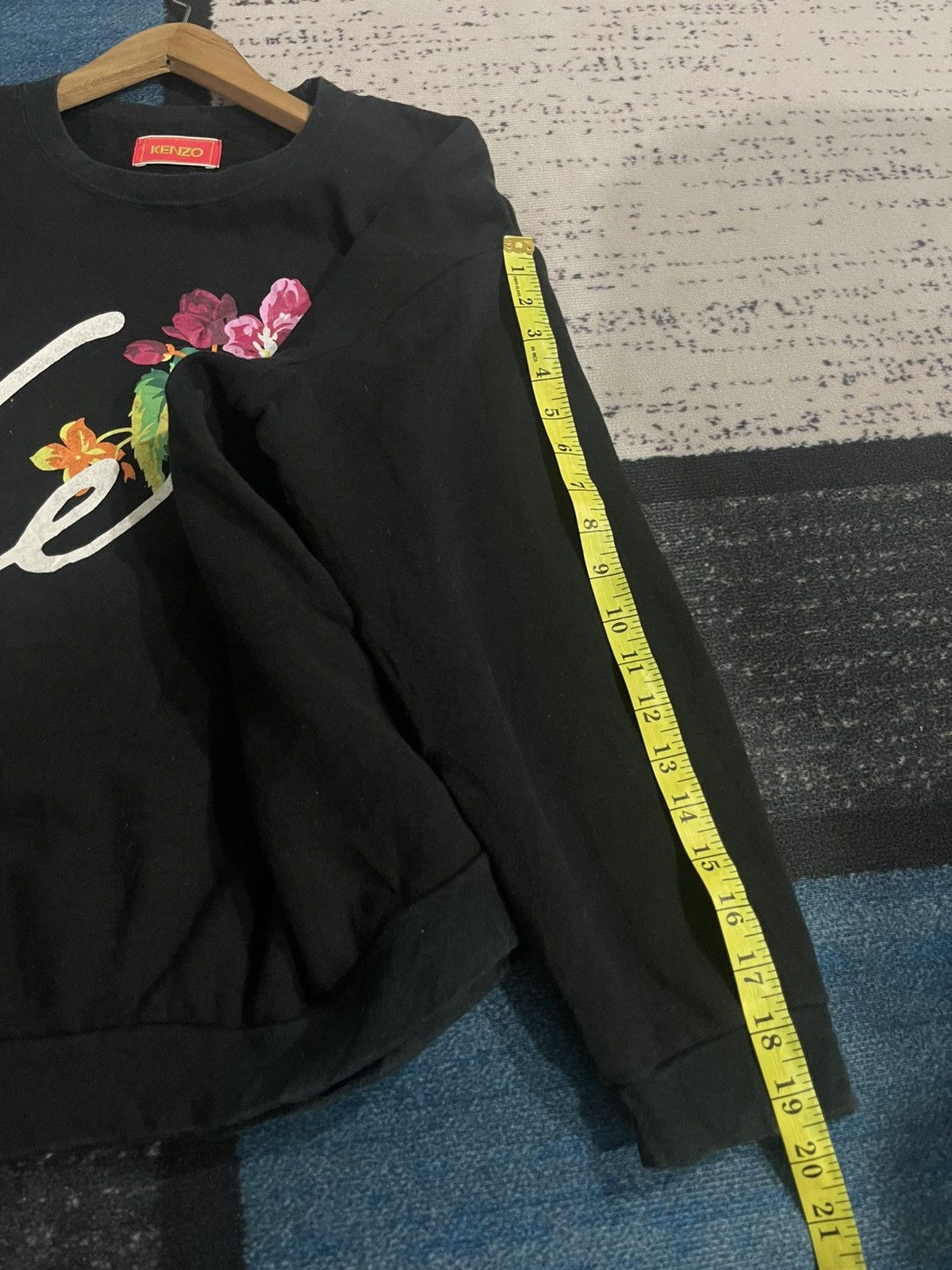 Kenzo Vintage Kenzo Floral Sweatshirt Size L / US 10 / IT 46 - 13 Thumbnail