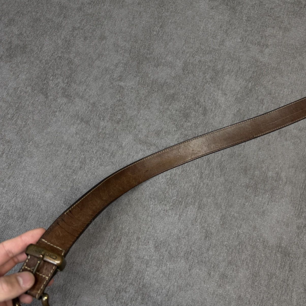 Carhartt × Leather × Vintage Carhartt leather belt vintage Size 36 - 4 Thumbnail