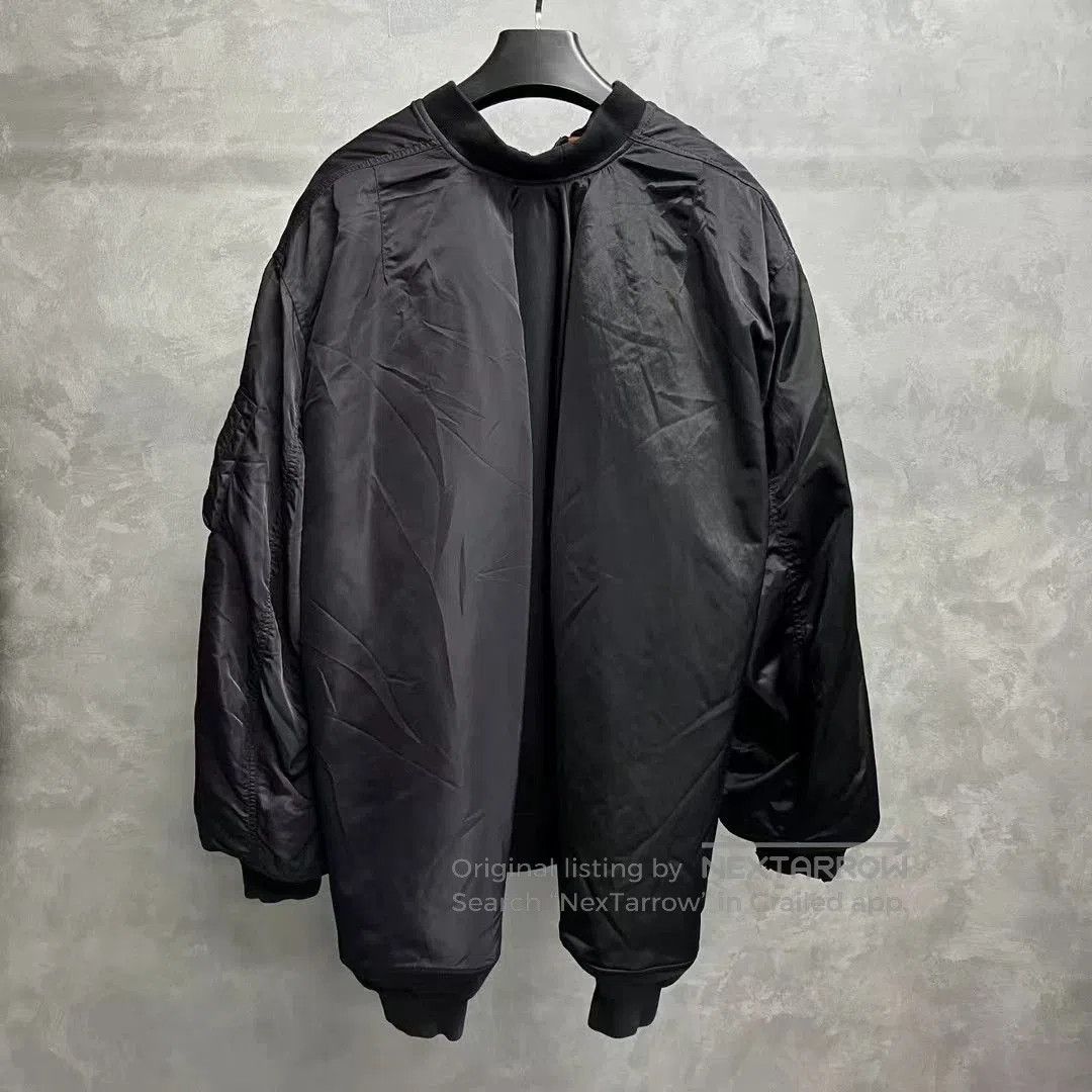 Balenciaga Balenciaga 24 Black Paneled Hooded Bomber. Size US S / EU 44-46 / 1 - 5 Thumbnail