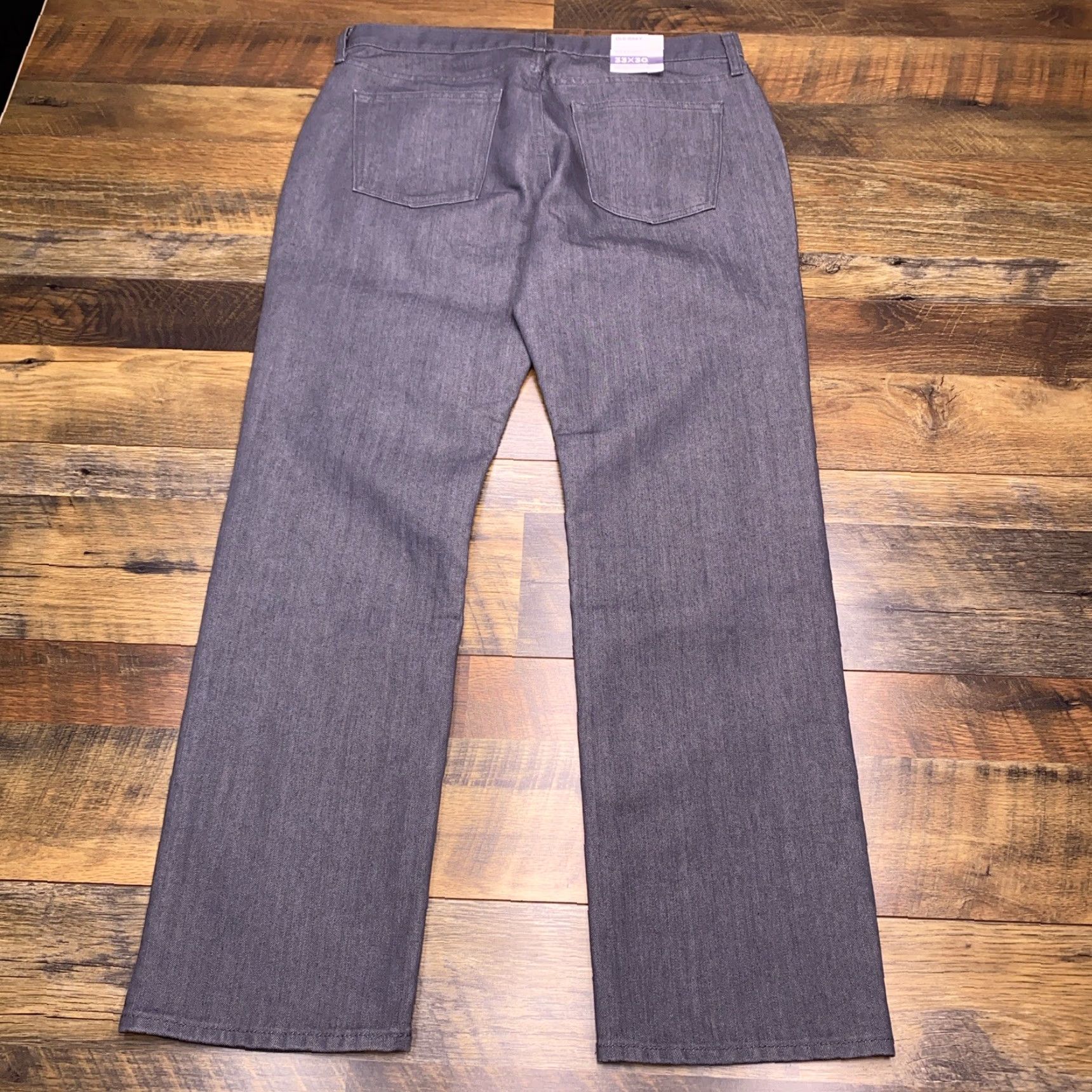 Old Navy Old Navy Jeans Slim Straight Men 33x30 Gray Denim 5-Pocket City Size US 33 - 2 Thumbnail