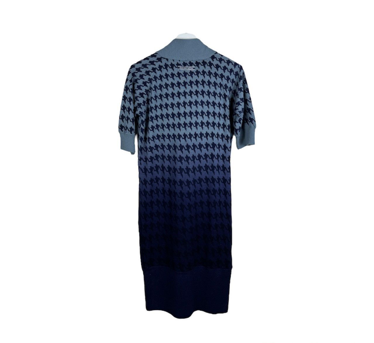 Jean Paul Gaultier × Vintage Jean Paul Gaultier jeans JPG houndstooth cashmere wool dress Size L / US 10 / IT 46 - 3 Thumbnail